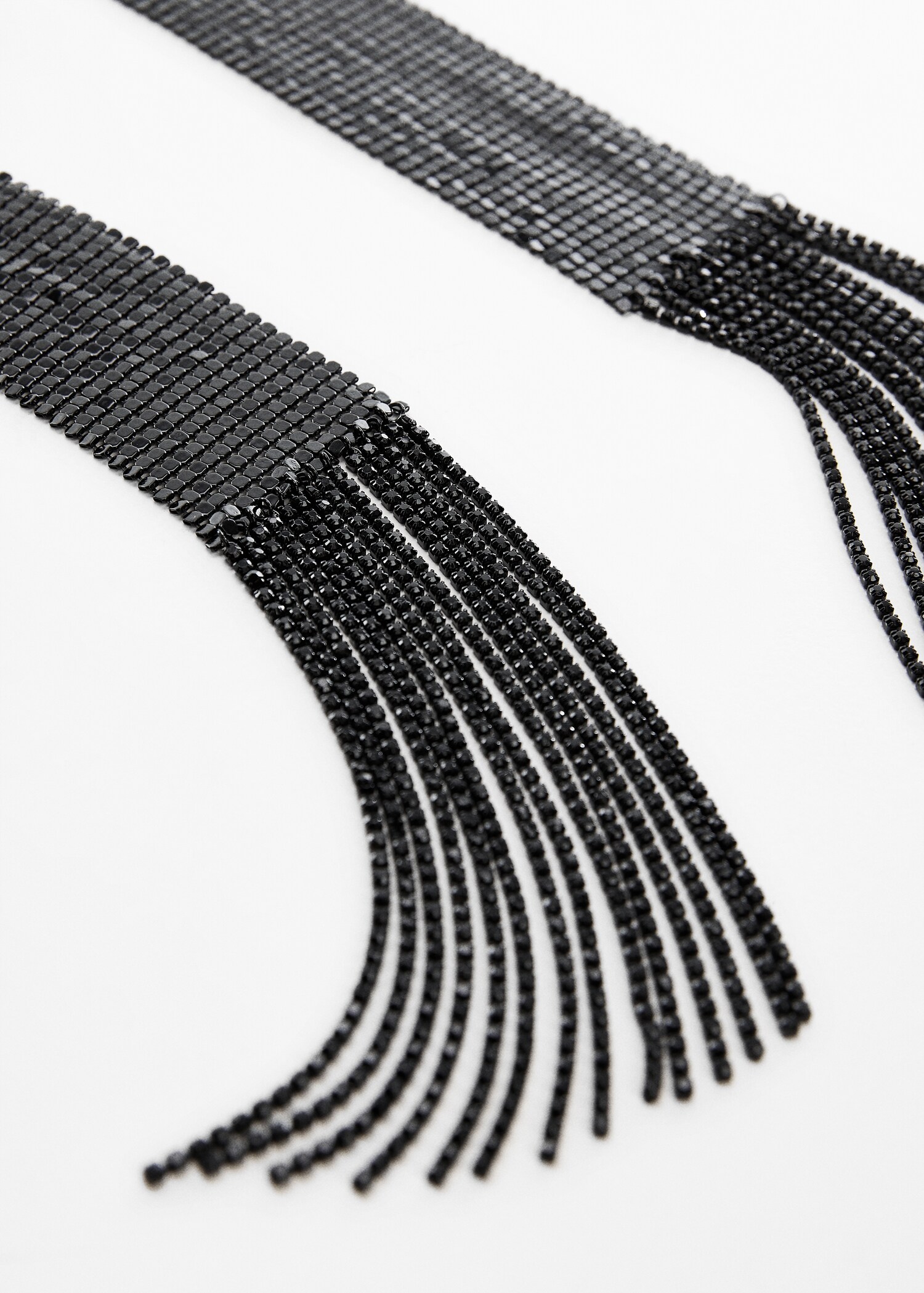 Fine metal mesh scarf - Medium plane