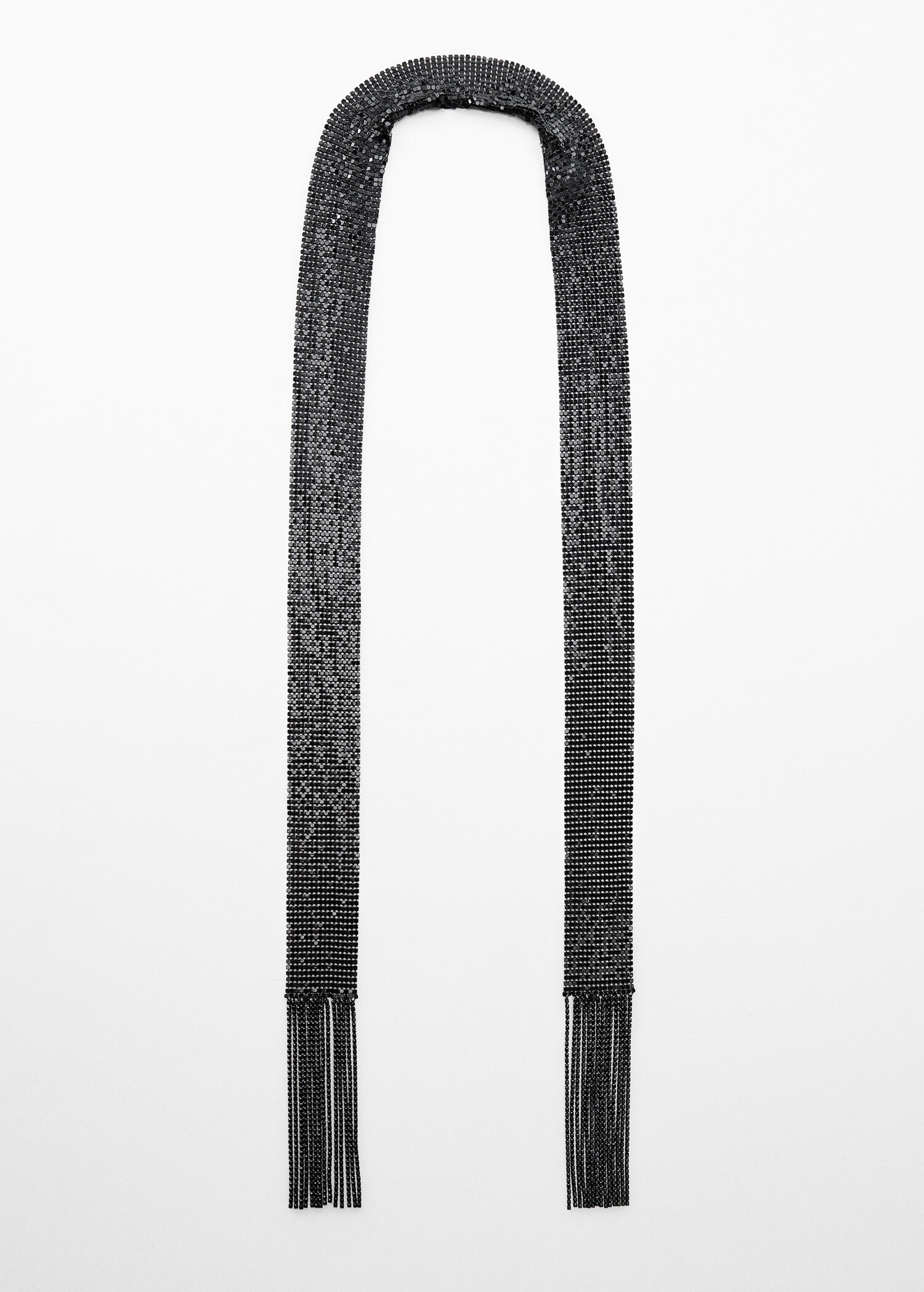 Fine metal mesh scarf - Article without model
