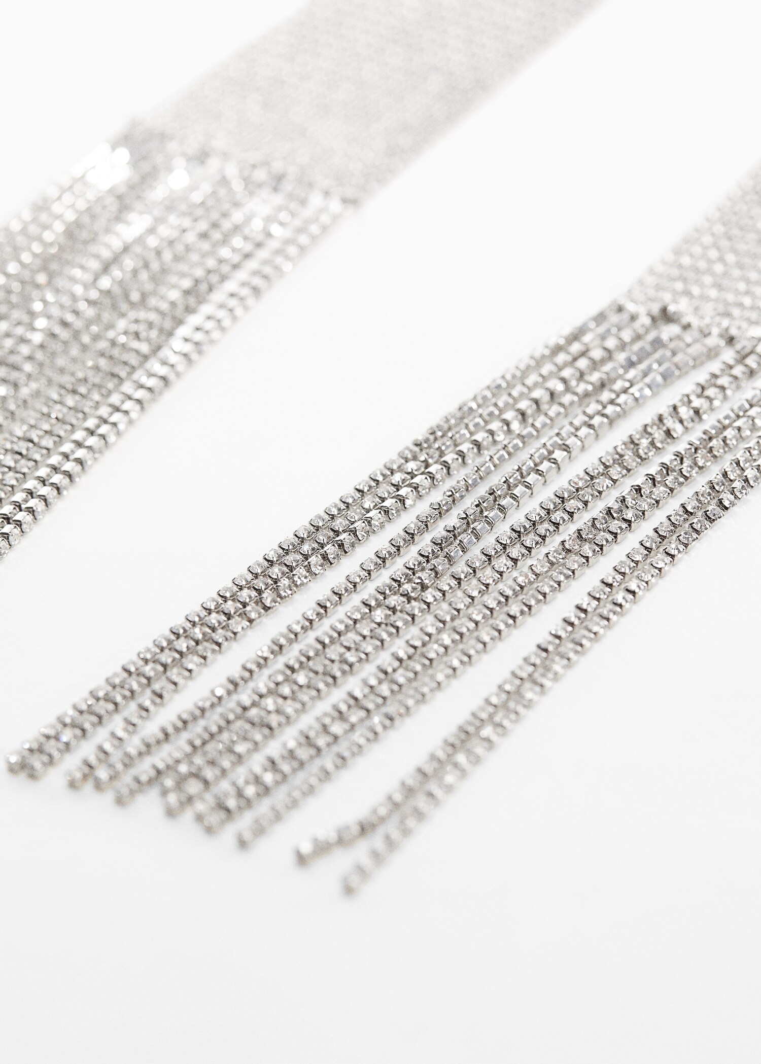 Fine metal mesh scarf - Medium plane