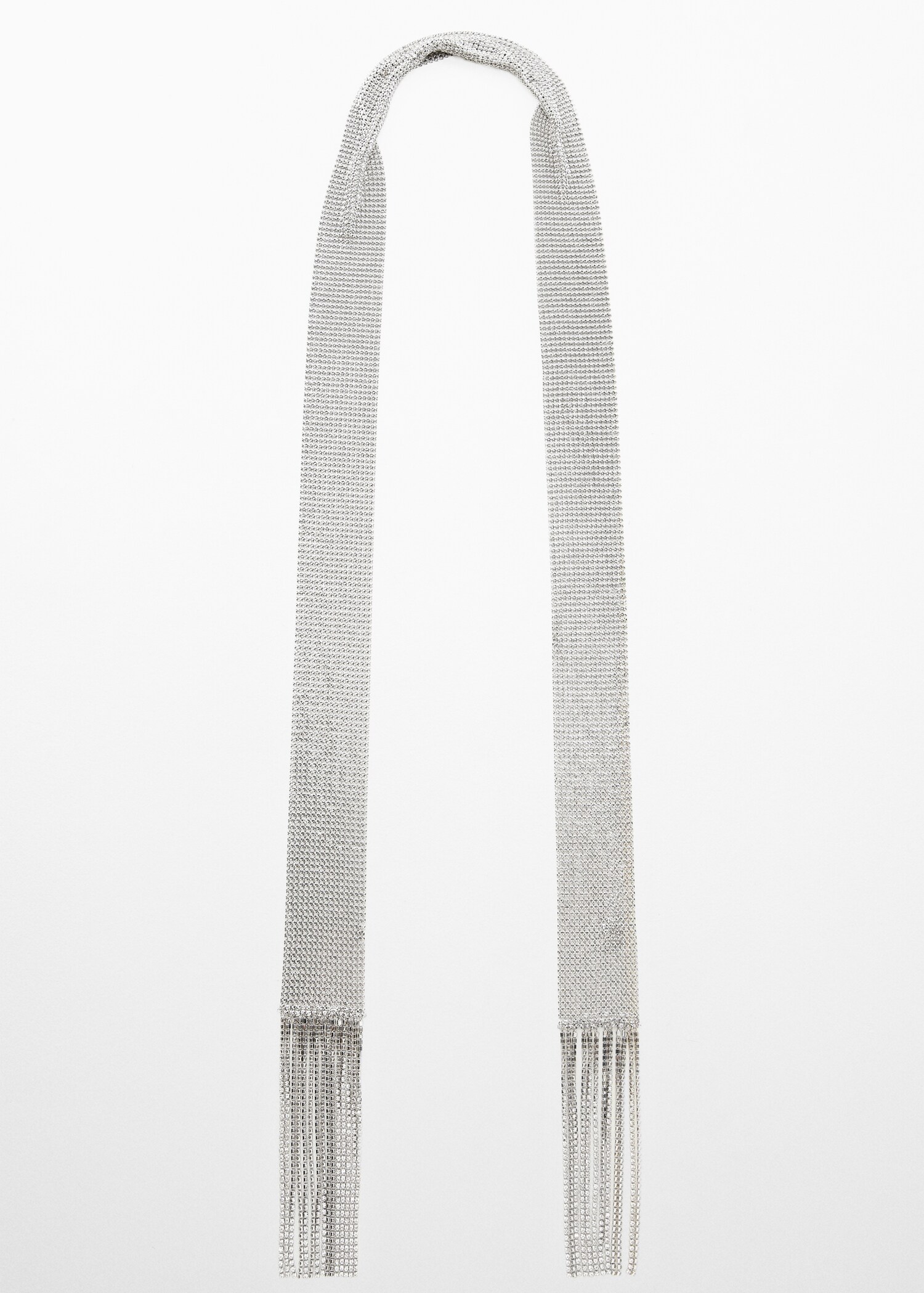 Fine metal mesh scarf - Article without model