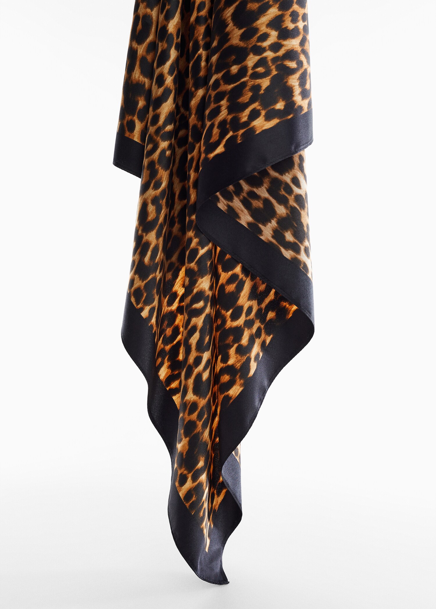 Leopard printed scarf - Medium plane