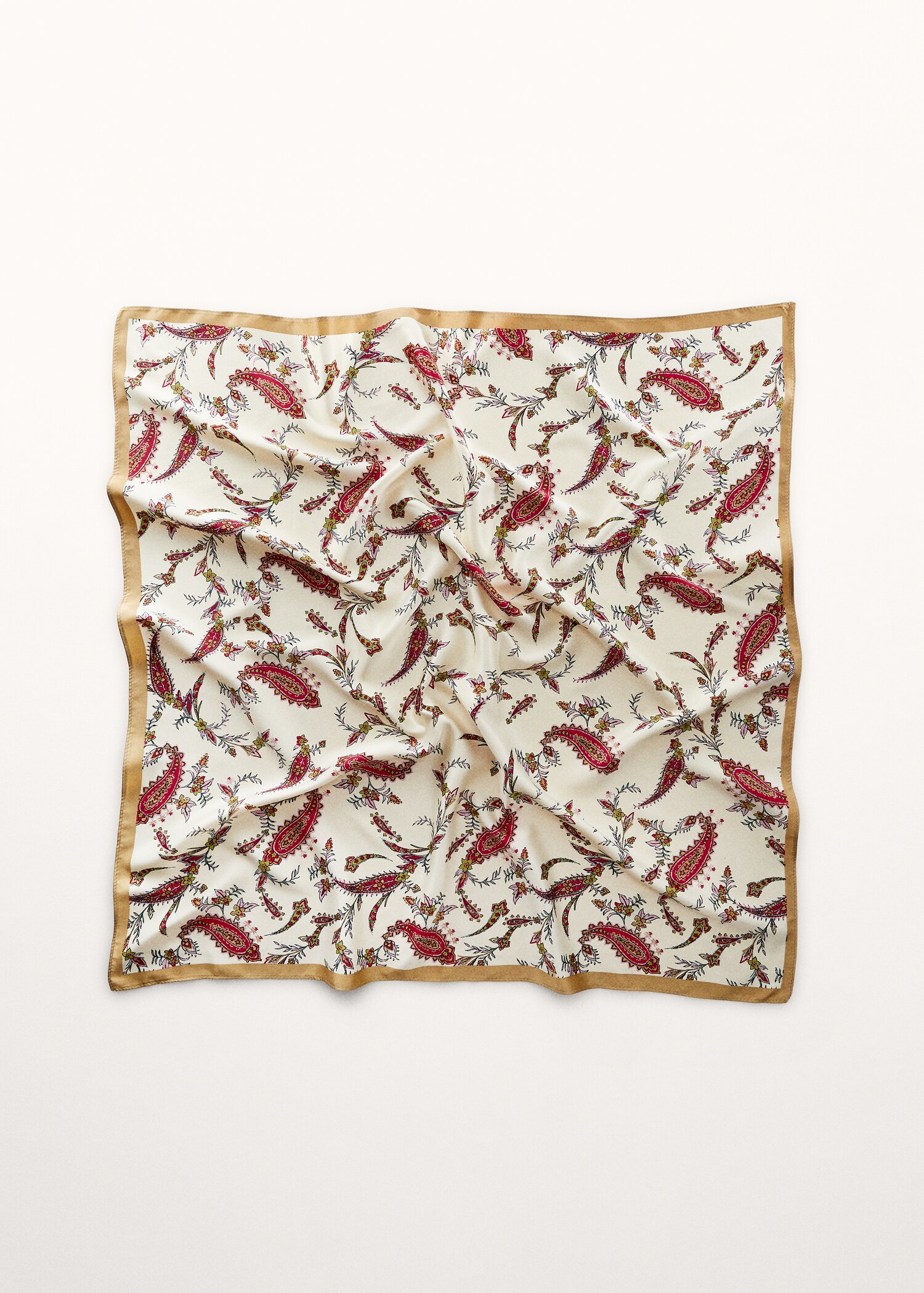 Pañuelo estampado satinado - Artículo sin modelo