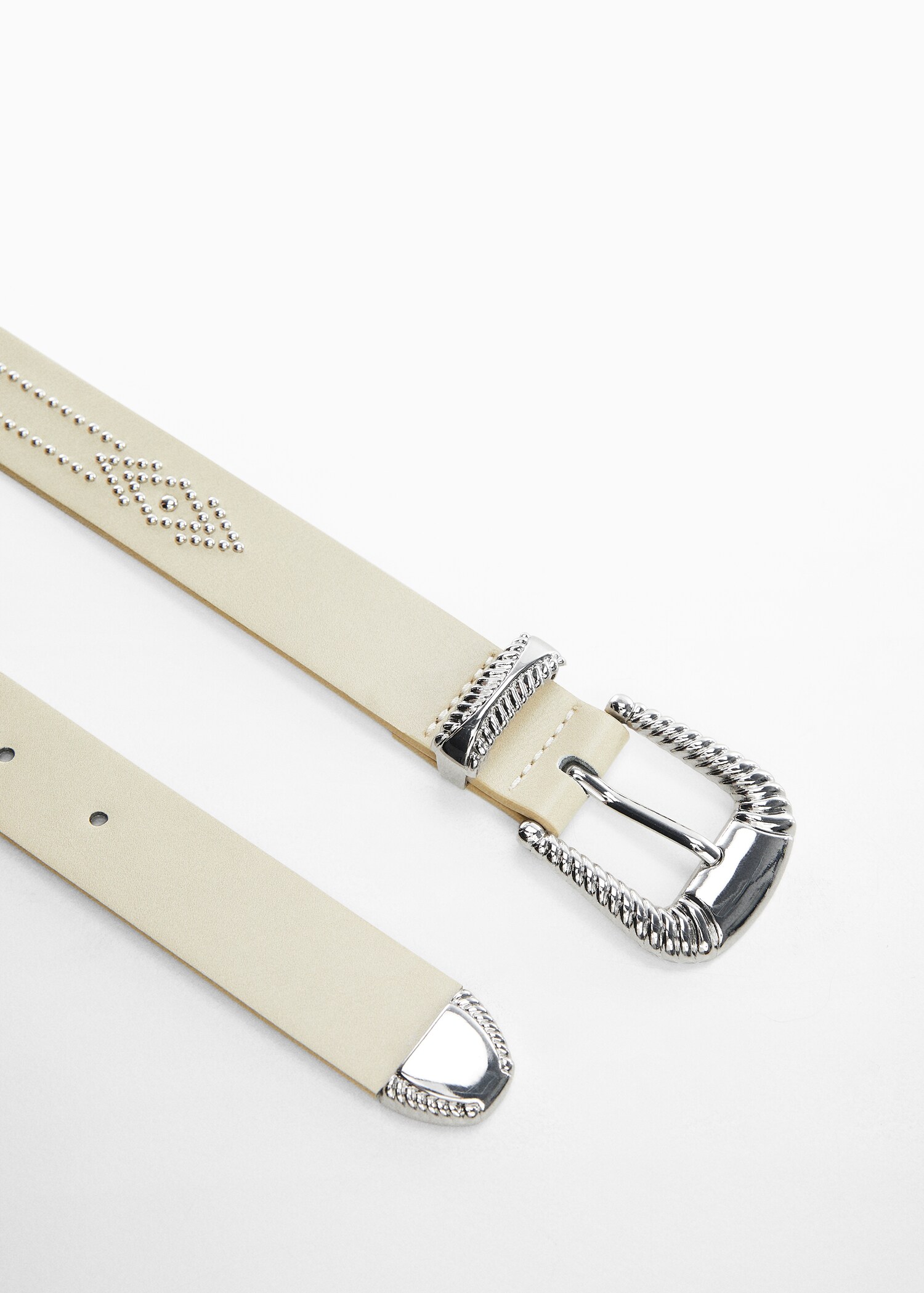 Embossed buckle belt - Details of the article 3