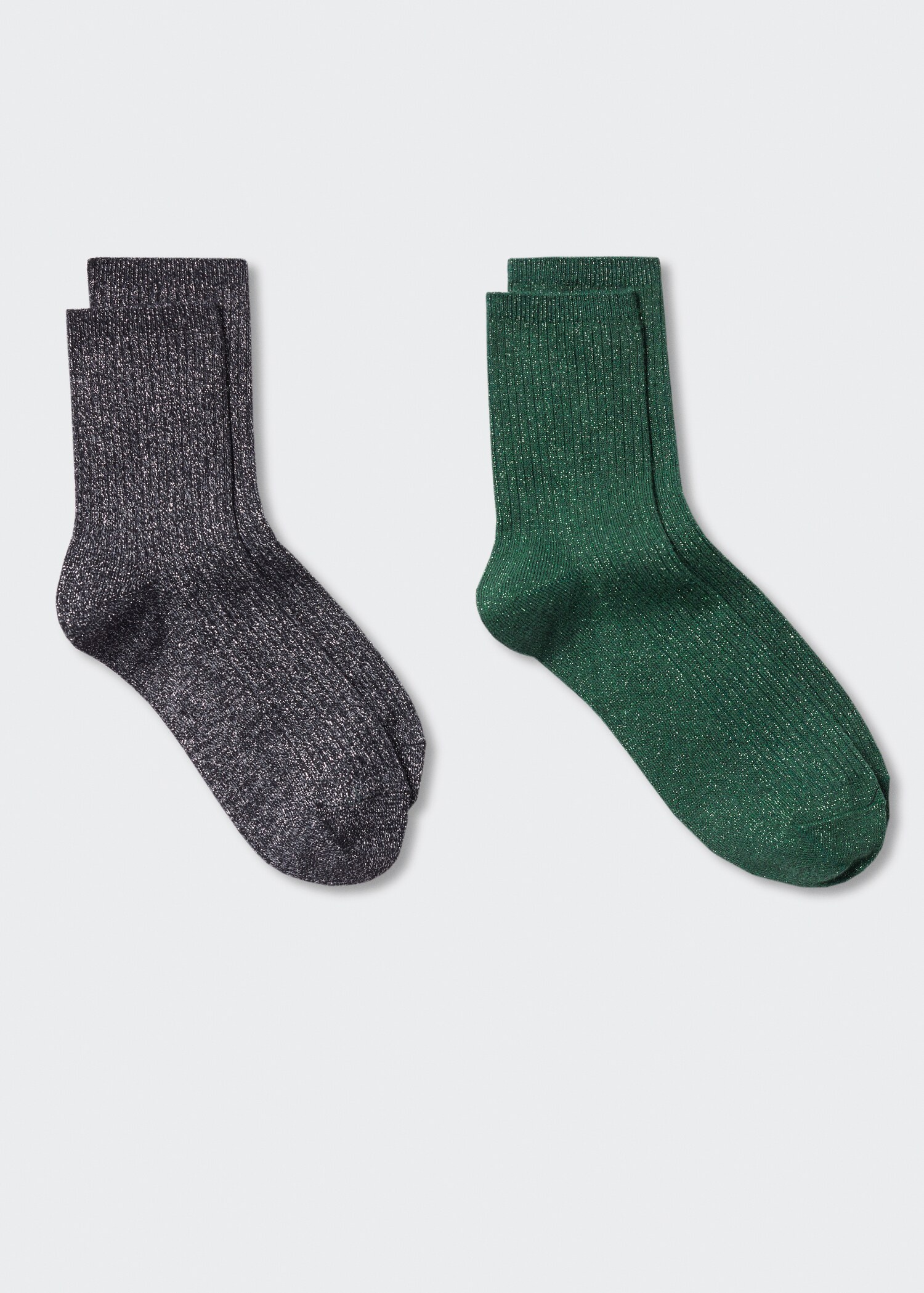 2 pack lurex socks - Article without model