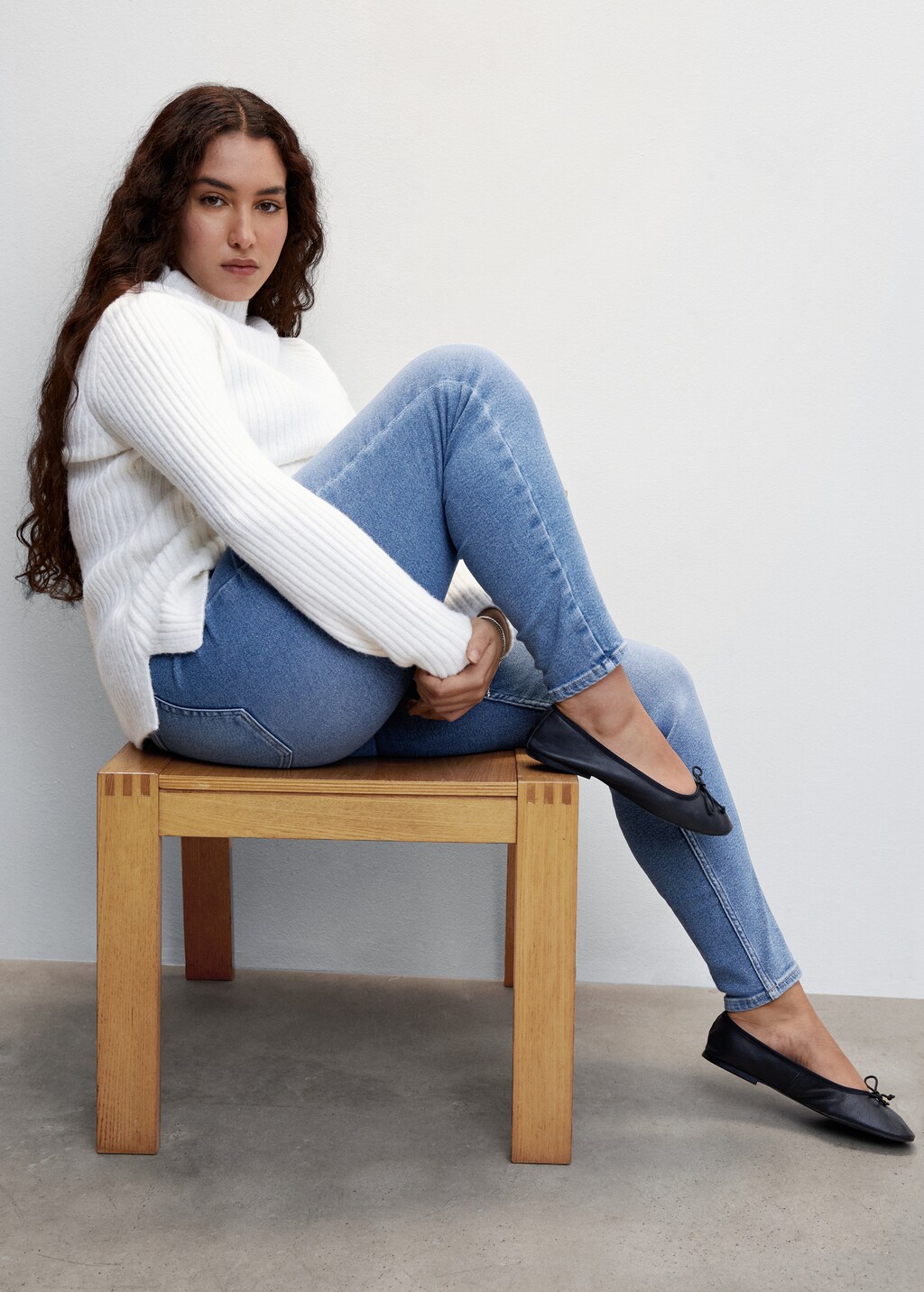 High rise skinny jeans Women MANGO Mauritius