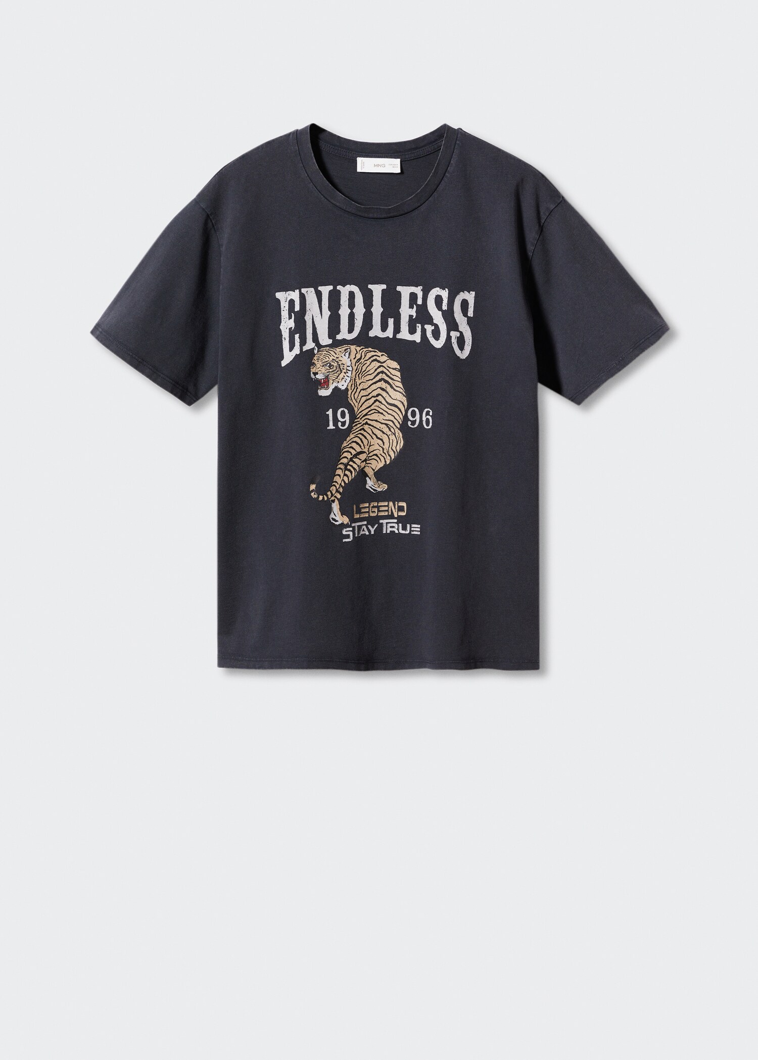 Camiseta estampada mensaje - Artículo sin modelo