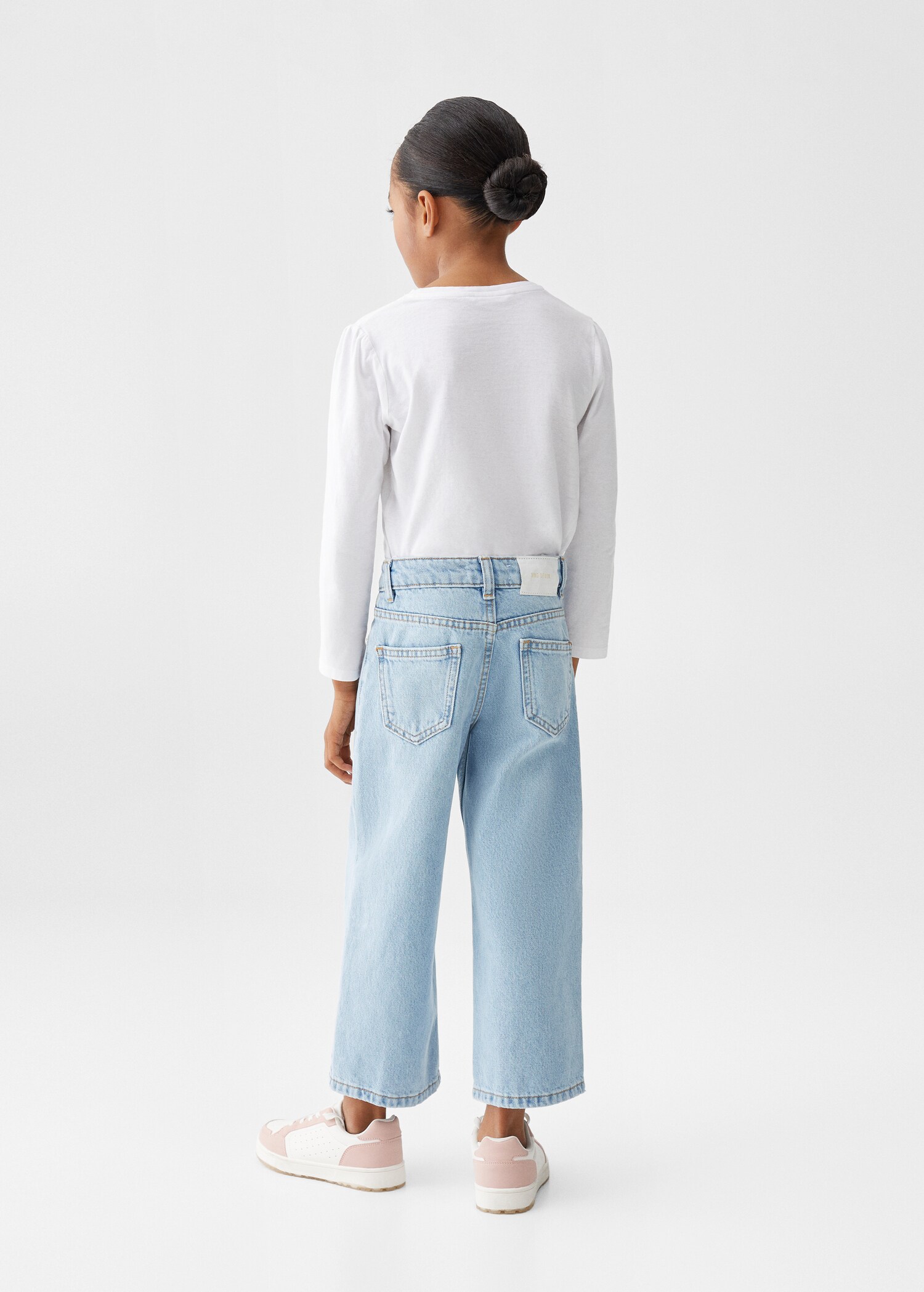 Jupe-culotte jean - Verso de l’article