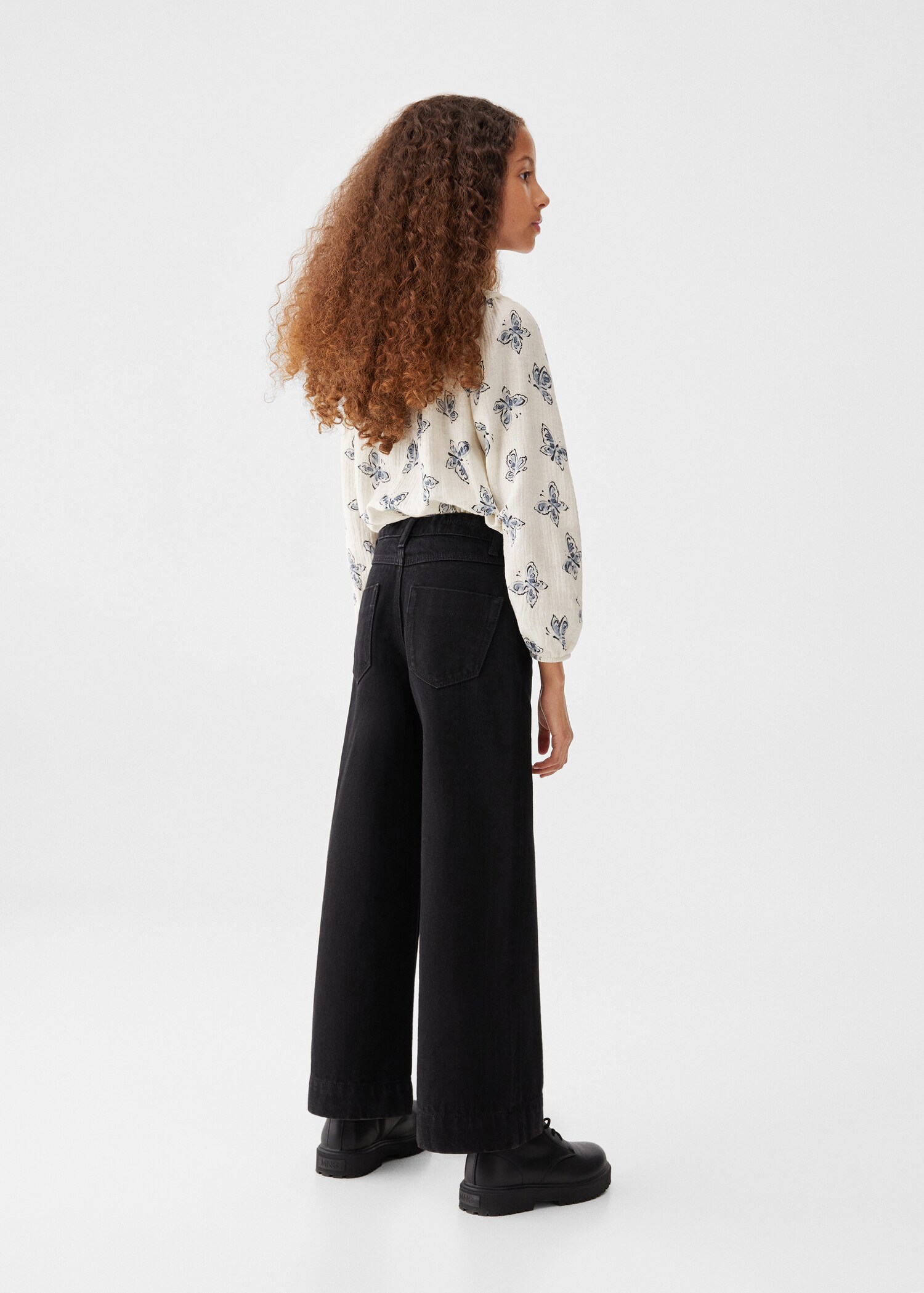 Jupe-culotte jean - Verso de l’article