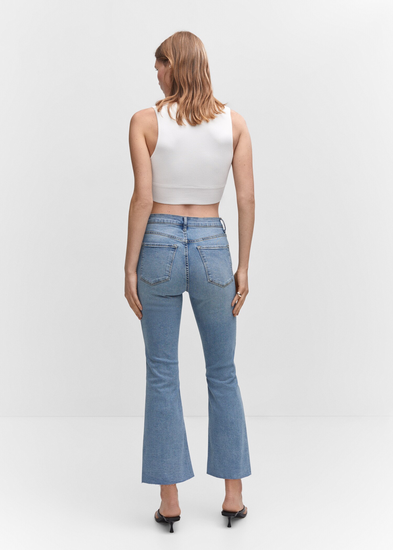 Jean flare crop - Verso de l’article