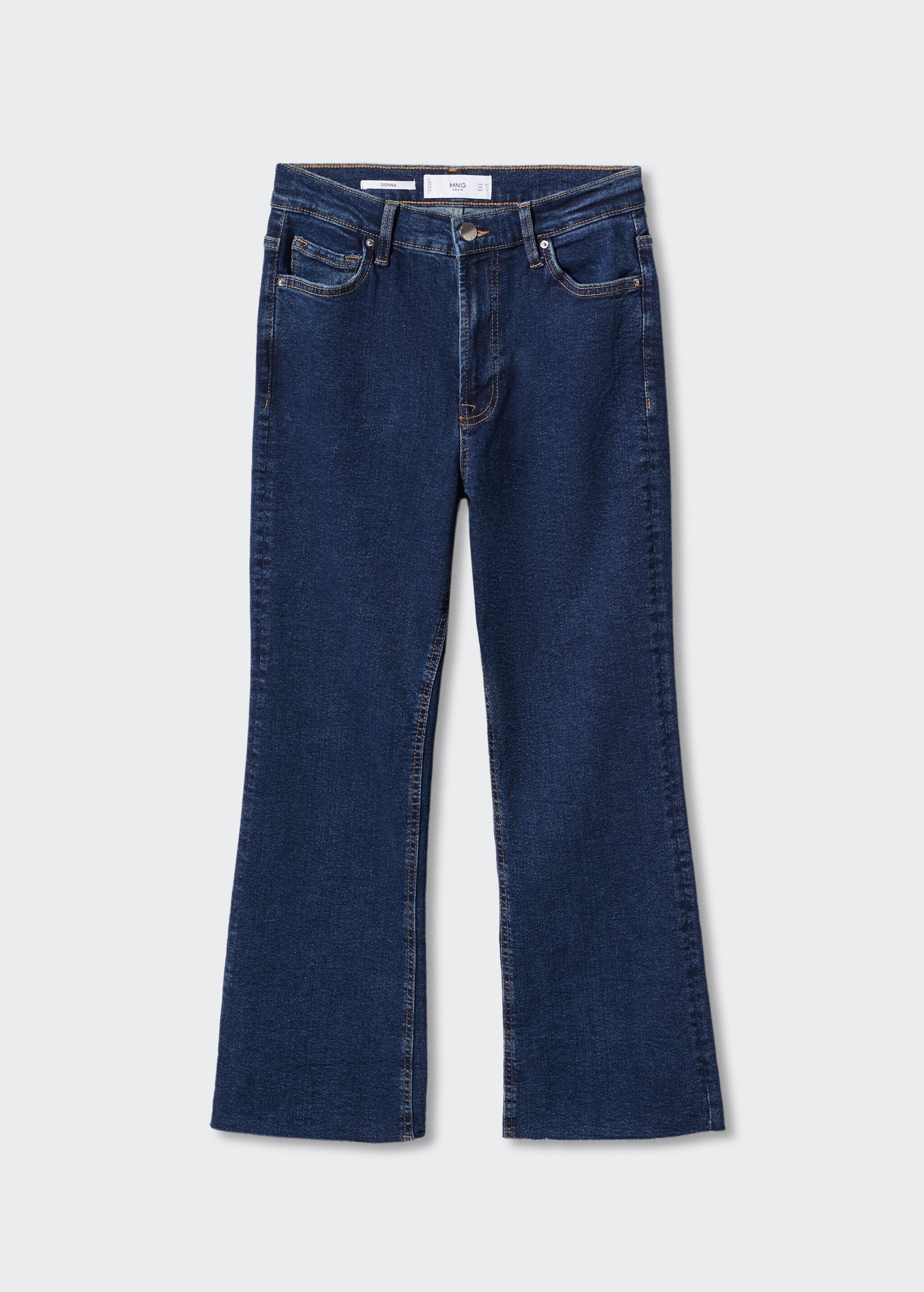 Spodnie dżinsowe flare crop - Artykuł bez modela/modelki