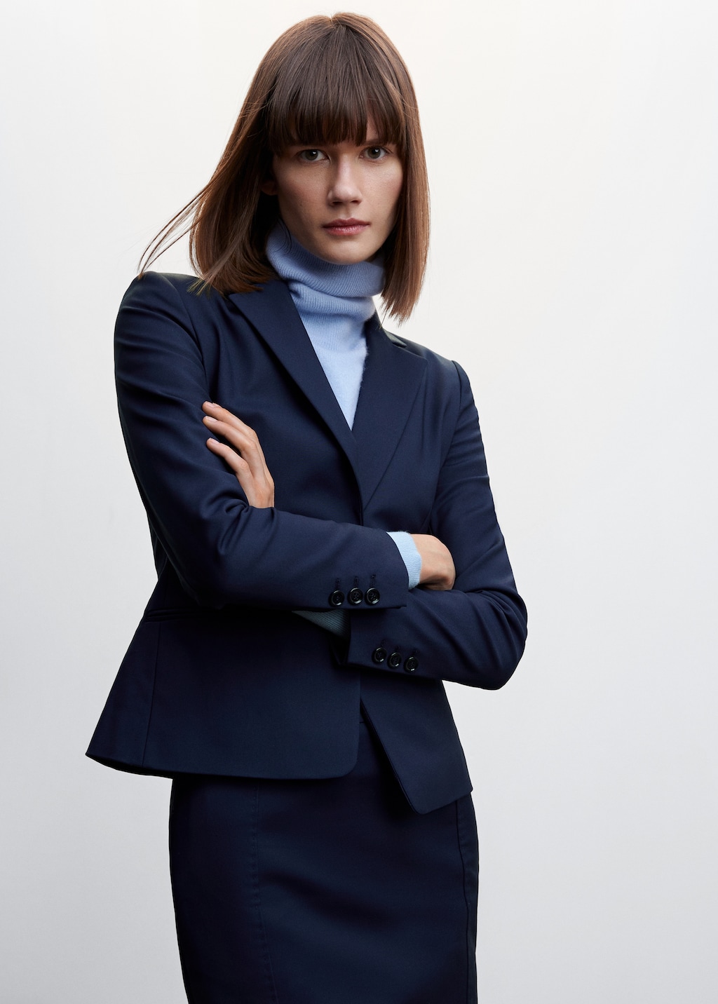 Jupe crayon tailleur