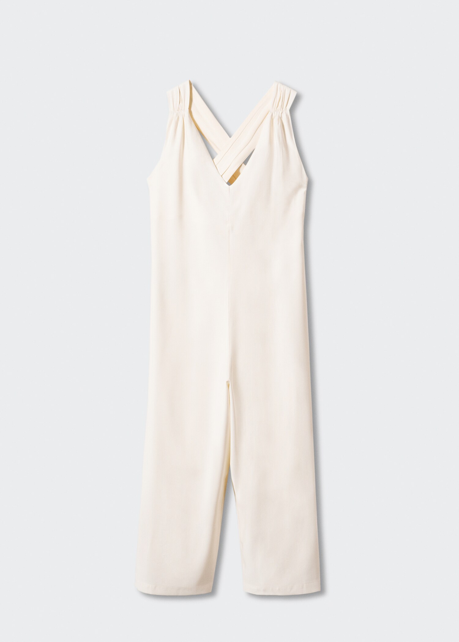 Jumpsuit met gekruiste rug - Artikel zonder model