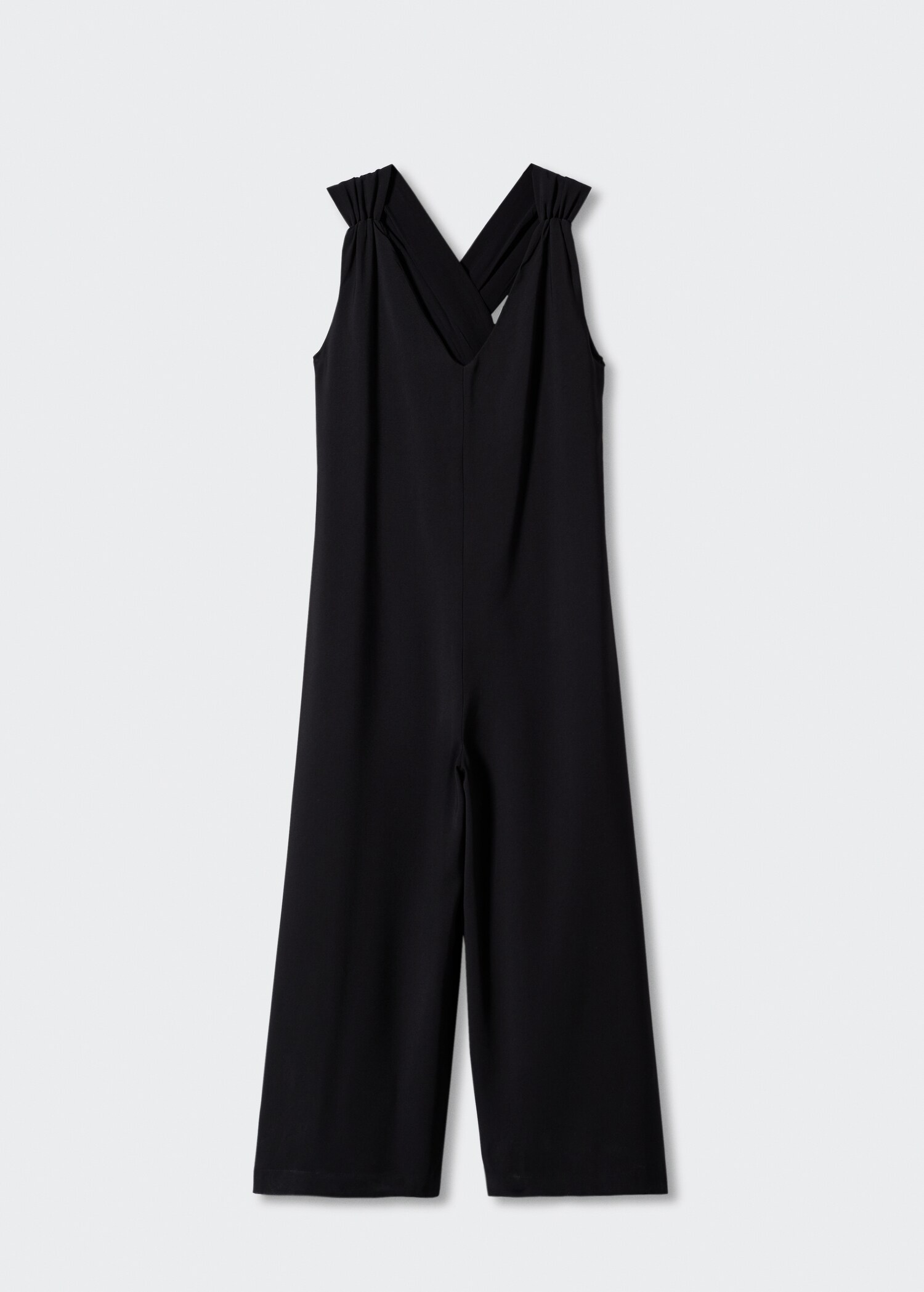 Jumpsuit met gekruiste rug - Artikel zonder model