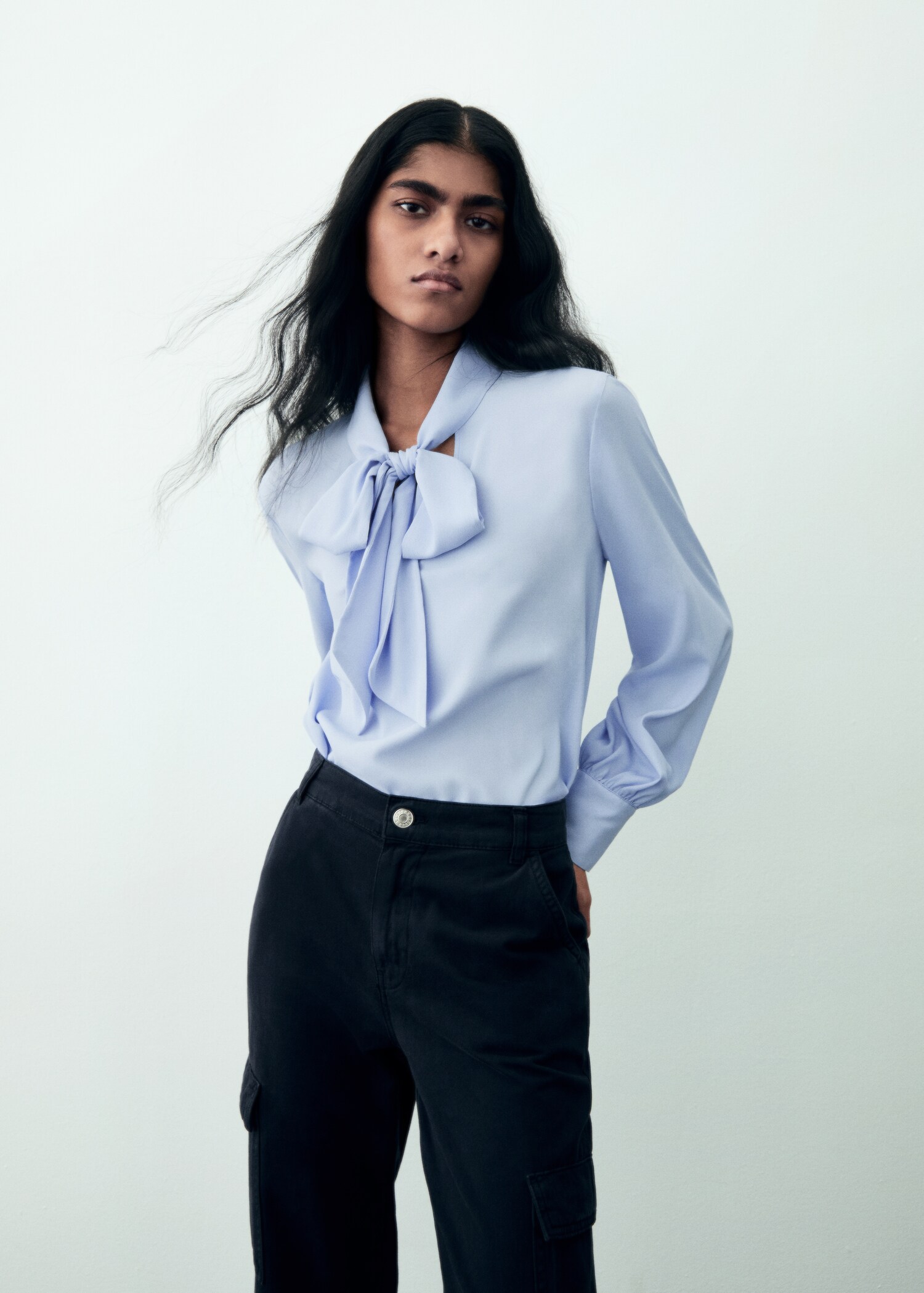Blusa fluida lazo - Detalle del artículo 6