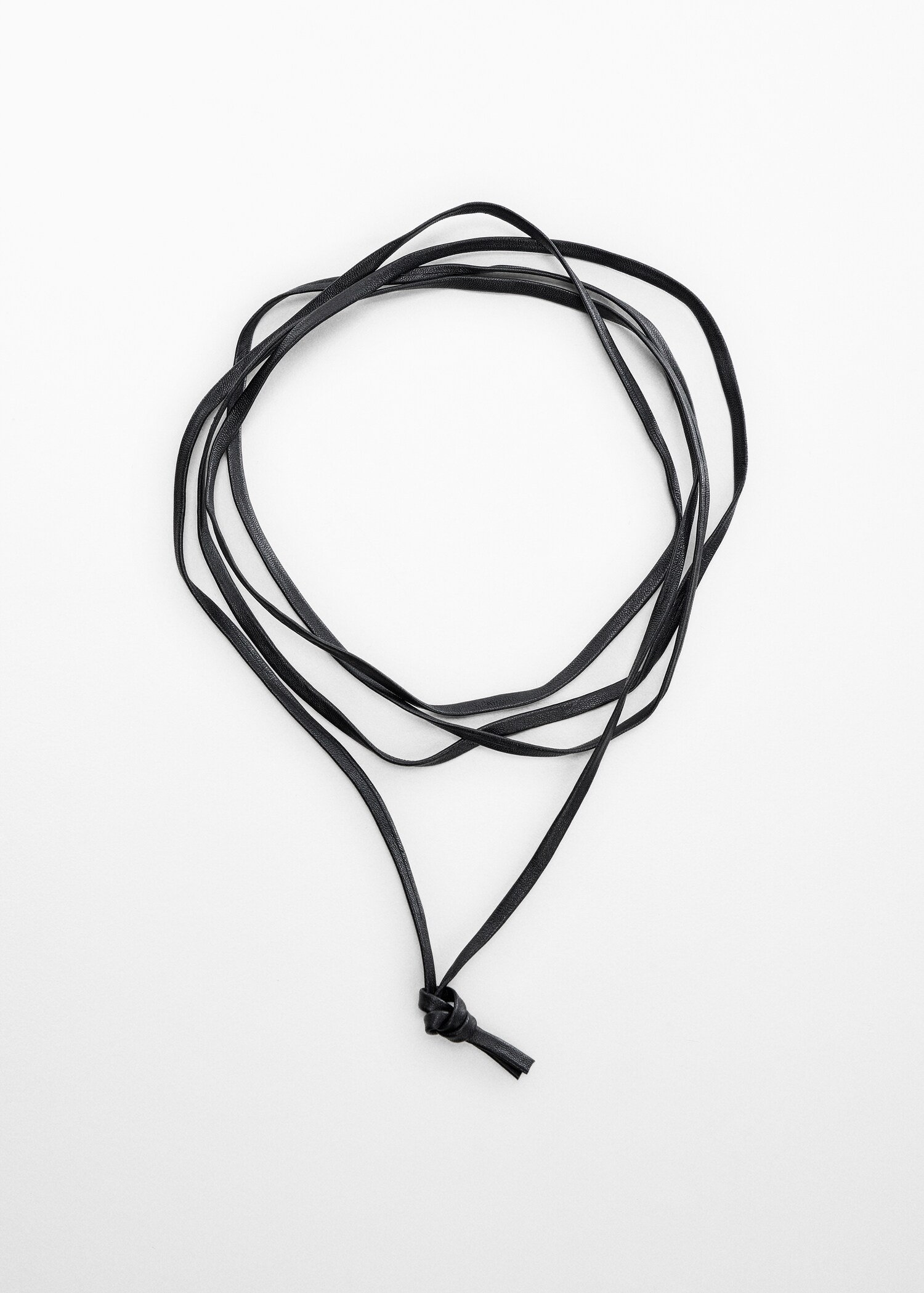 Leather cord necklace - Article without model