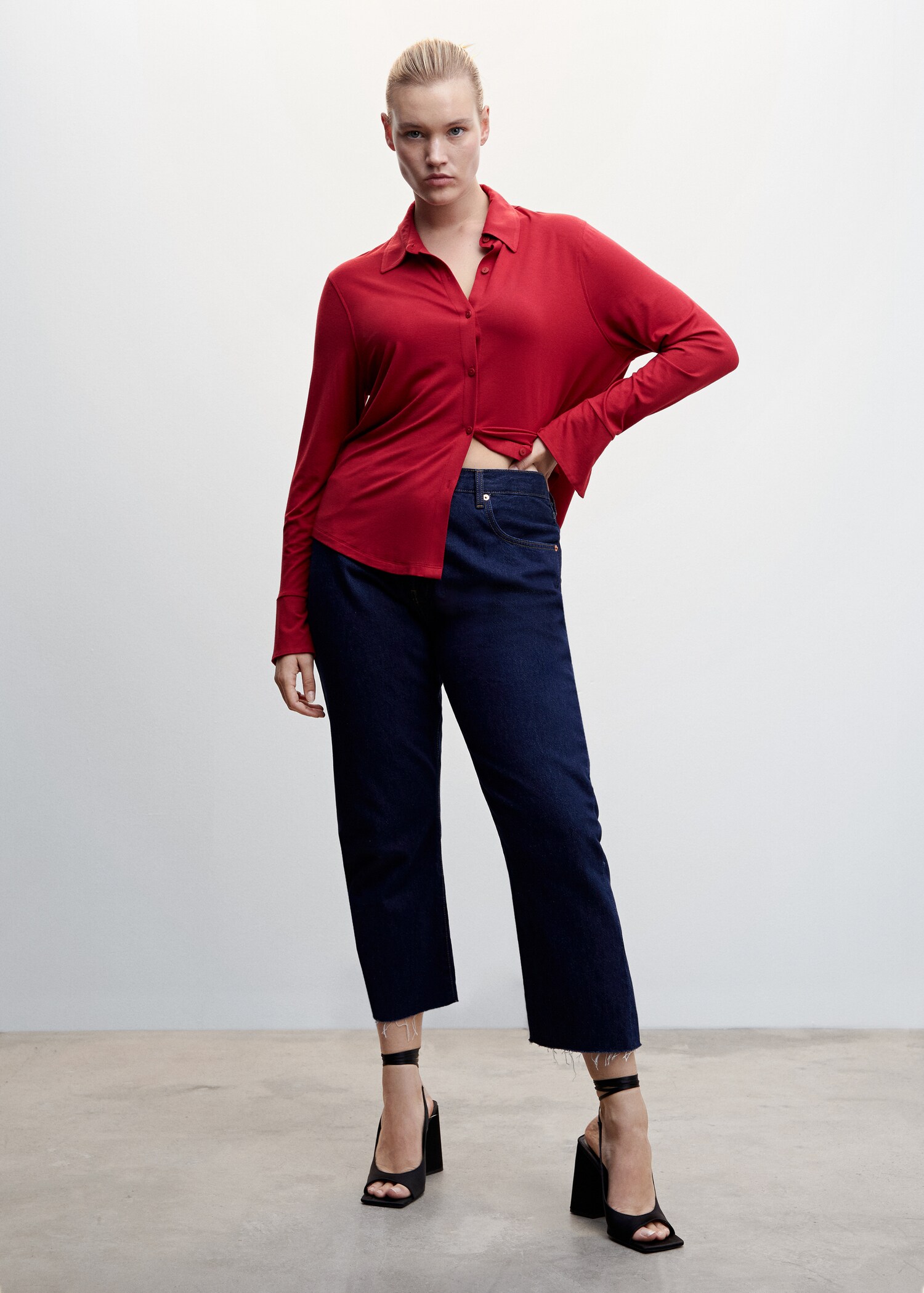 Chemise fluide à boutons - Détail de l'article 3