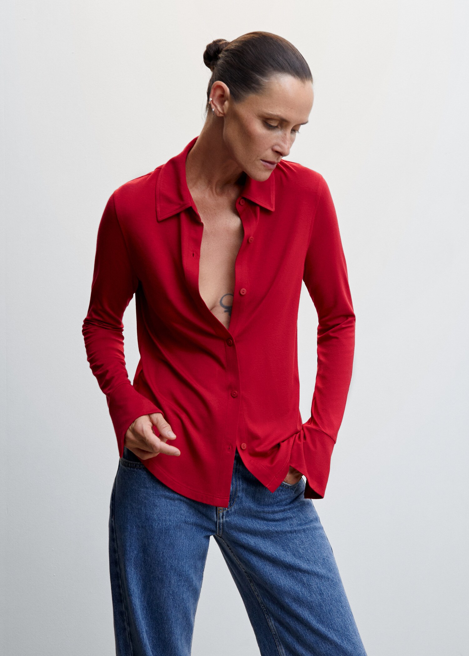 Chemise fluide à boutons - Détail de l'article 6