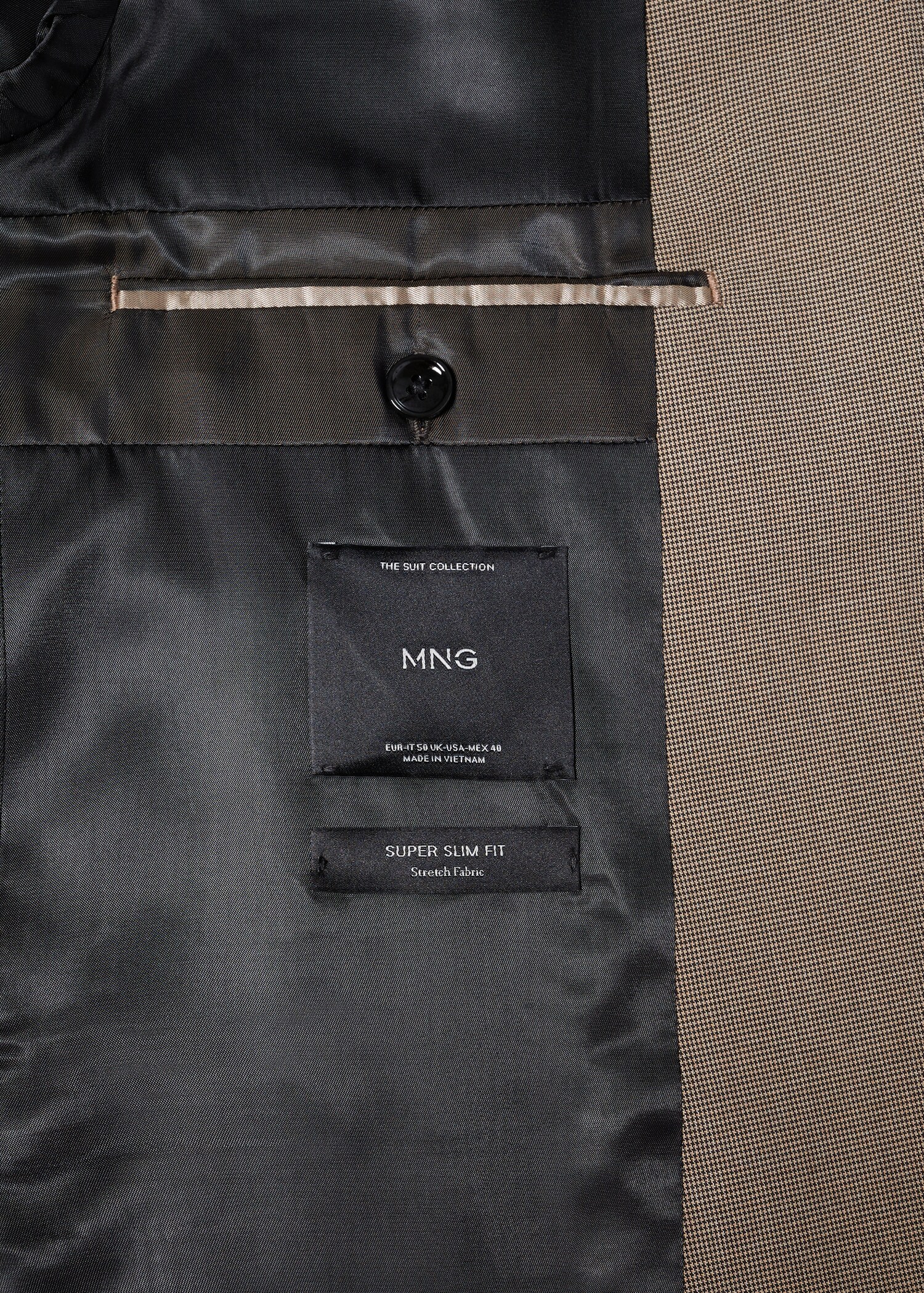 Super slim-fit suit jacket - Details of the article 0