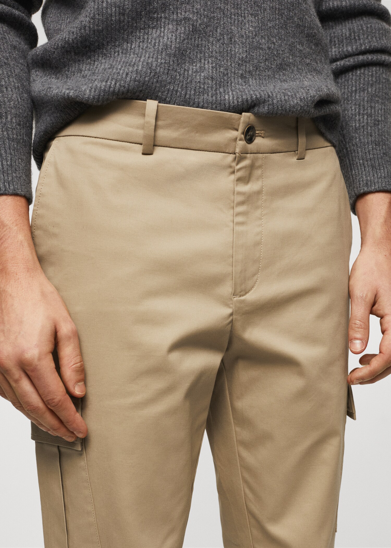Pantalon cargo coton - Détail de l'article 1