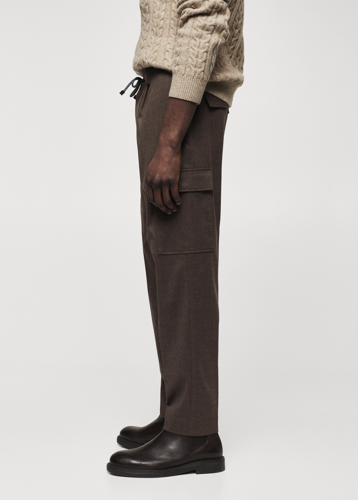 Pantalon cargo texturé - Détail de l'article 4