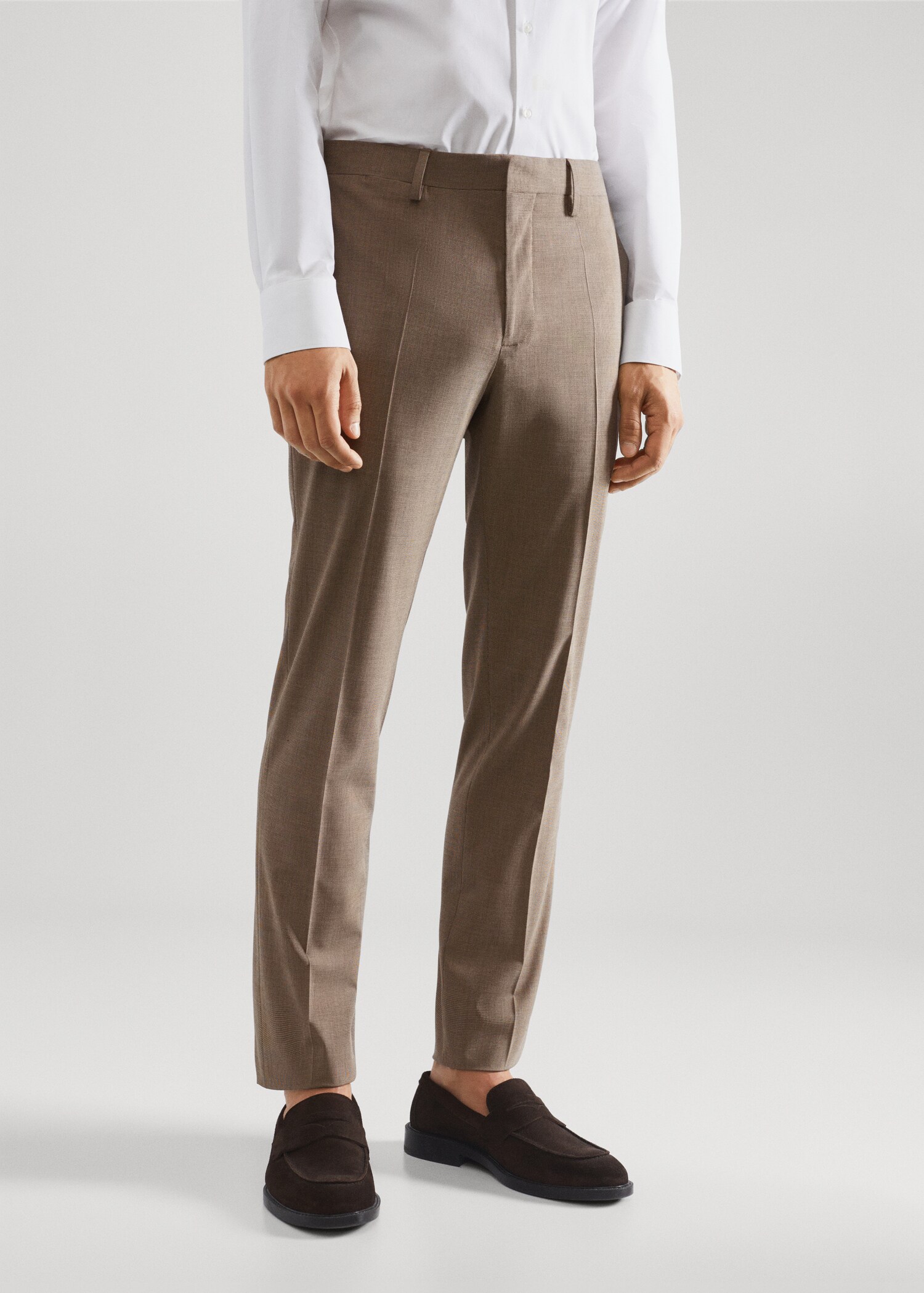 Костюмные брюки super slim fit - Средний план