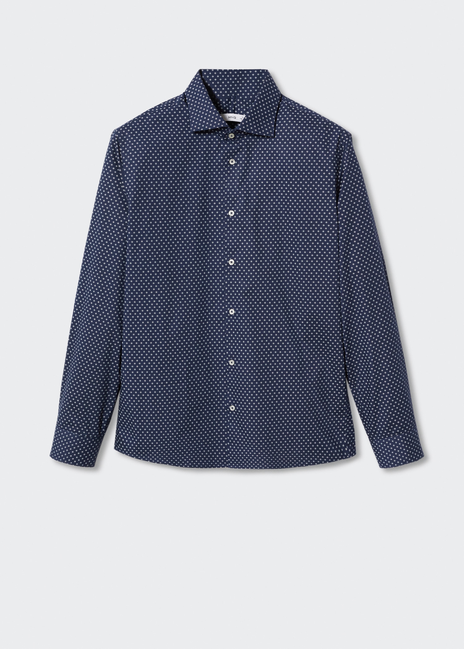 Slim-fit printed shirt - Article without model