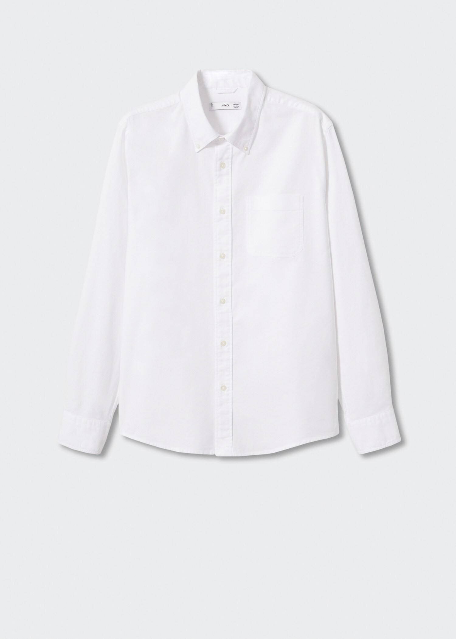 Cămașă regular fit Oxford din bumbac - Articol fără model