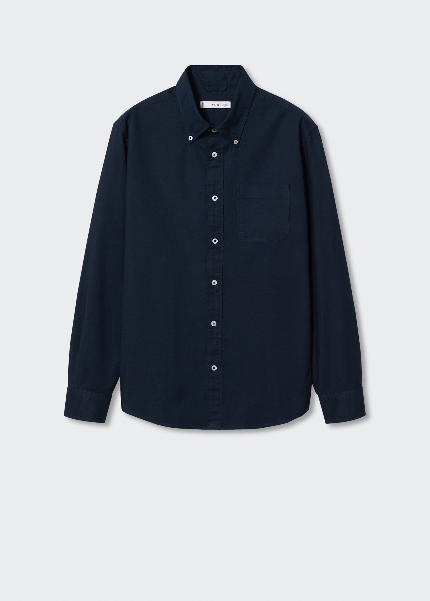 Cămașă regular fit Oxford din bumbac - Articol fără model
