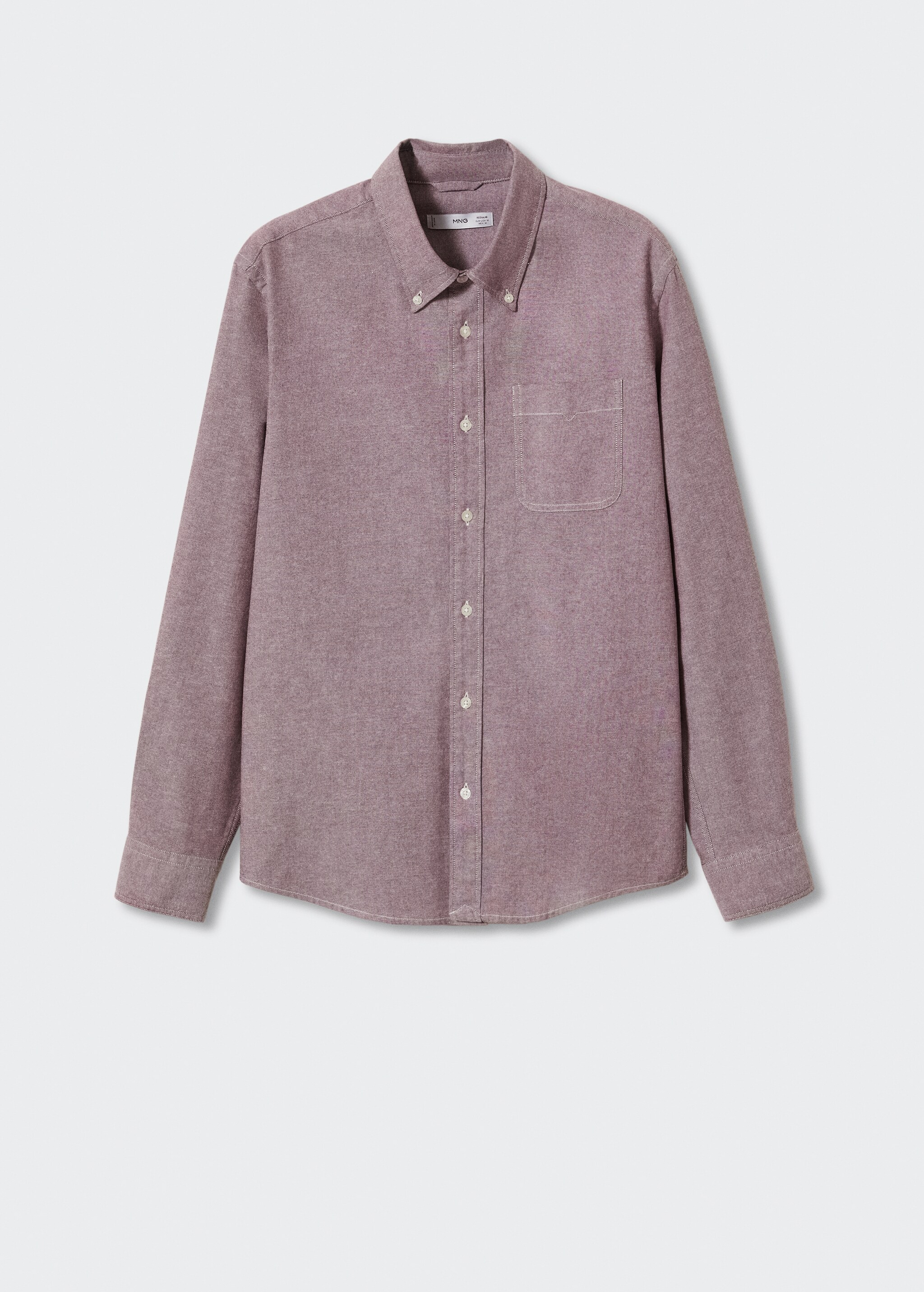 Camisa regular fit Oxford algodón - Artículo sin modelo