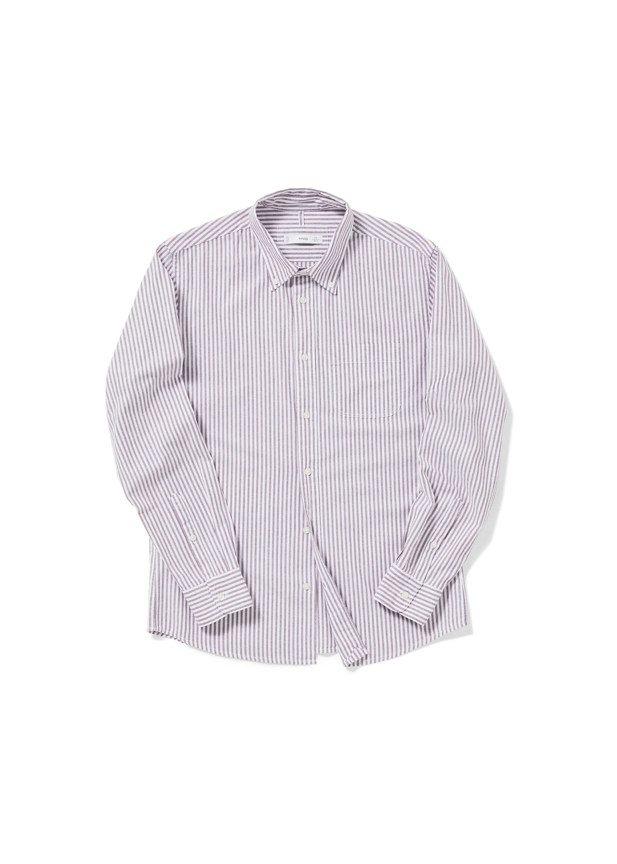 Regular-fit cotton striped shirt - Details of the article 9