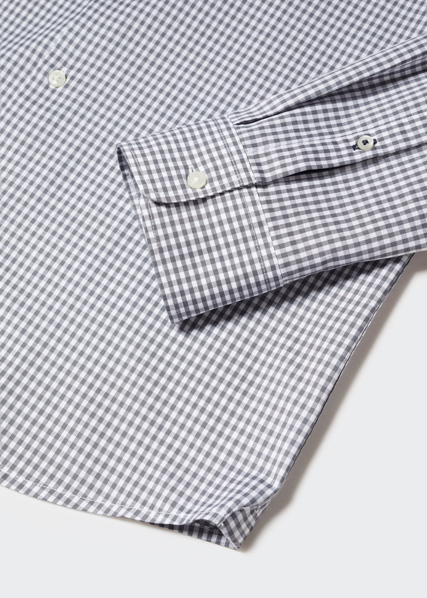 Gingham check cotton shirt - Details of the article 8