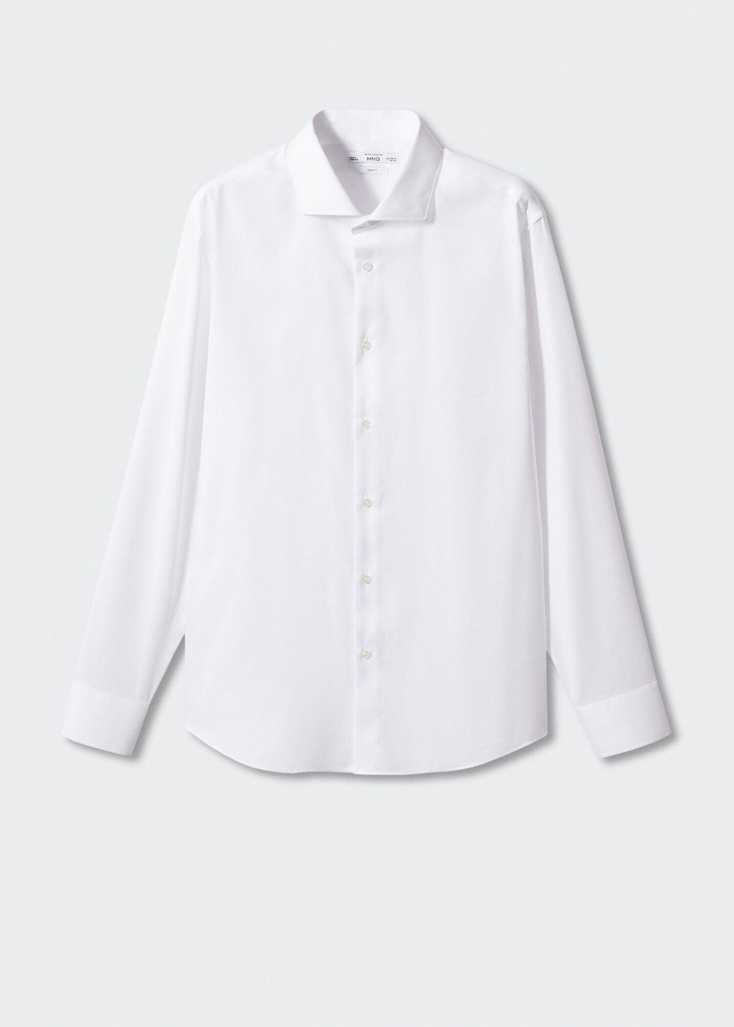 Camisa traje slim fit algodón - Artículo sin modelo