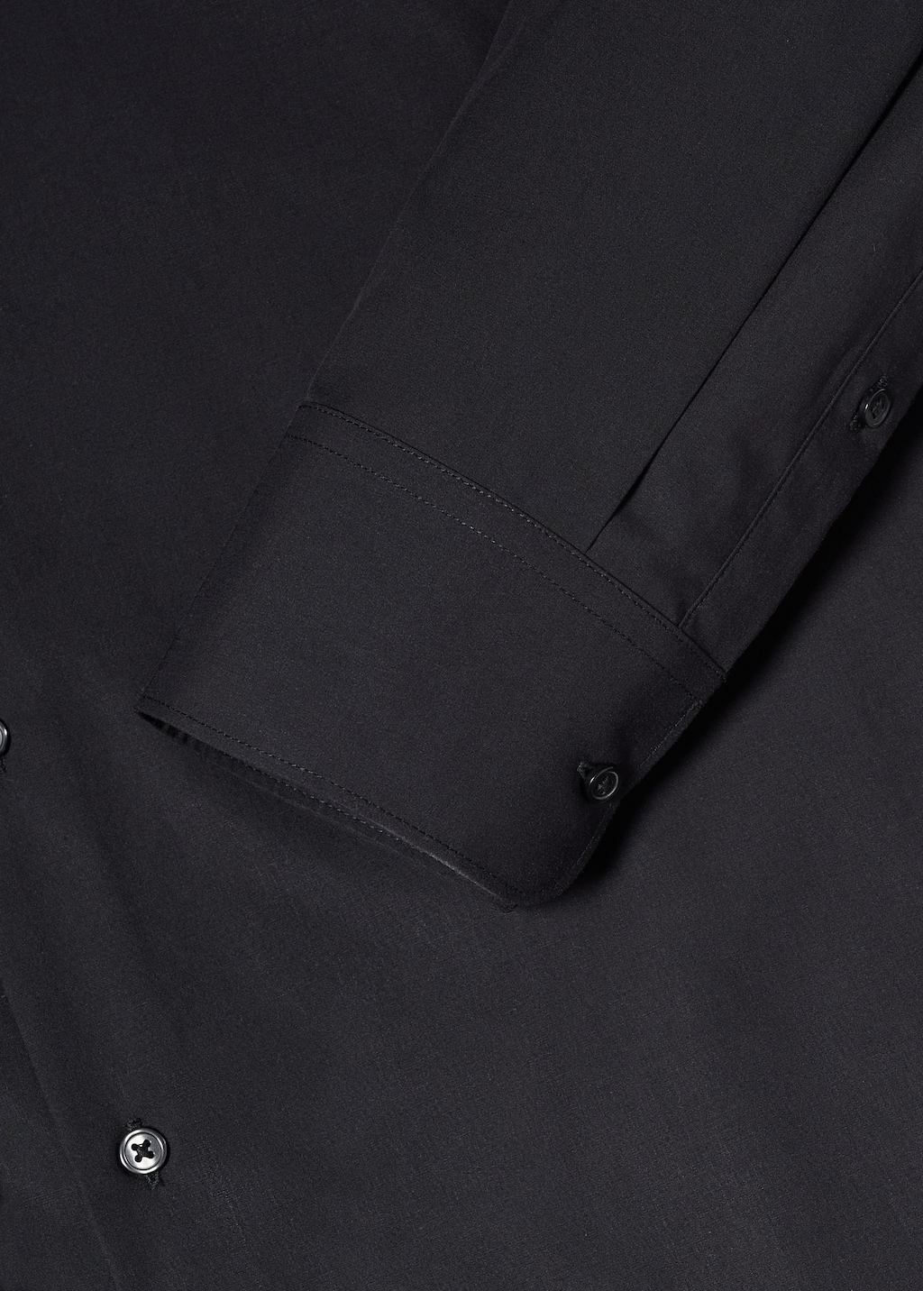 Slim fit stretch cotton suit shirt