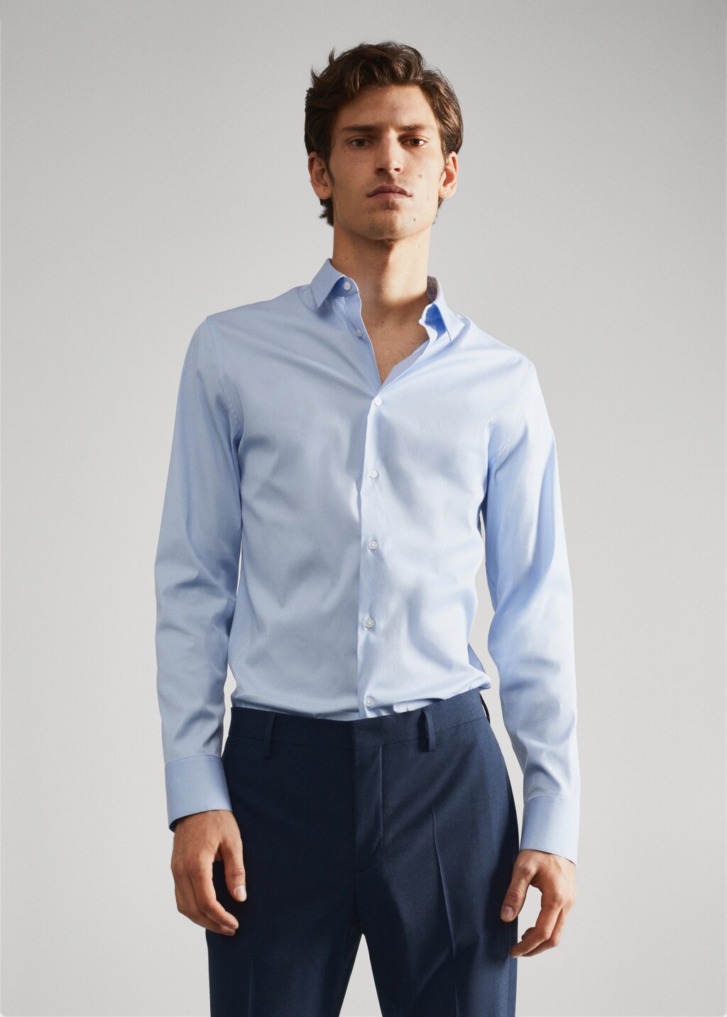 Chemise costume super slim fit Homme MANGO Nouvelle Caledonie