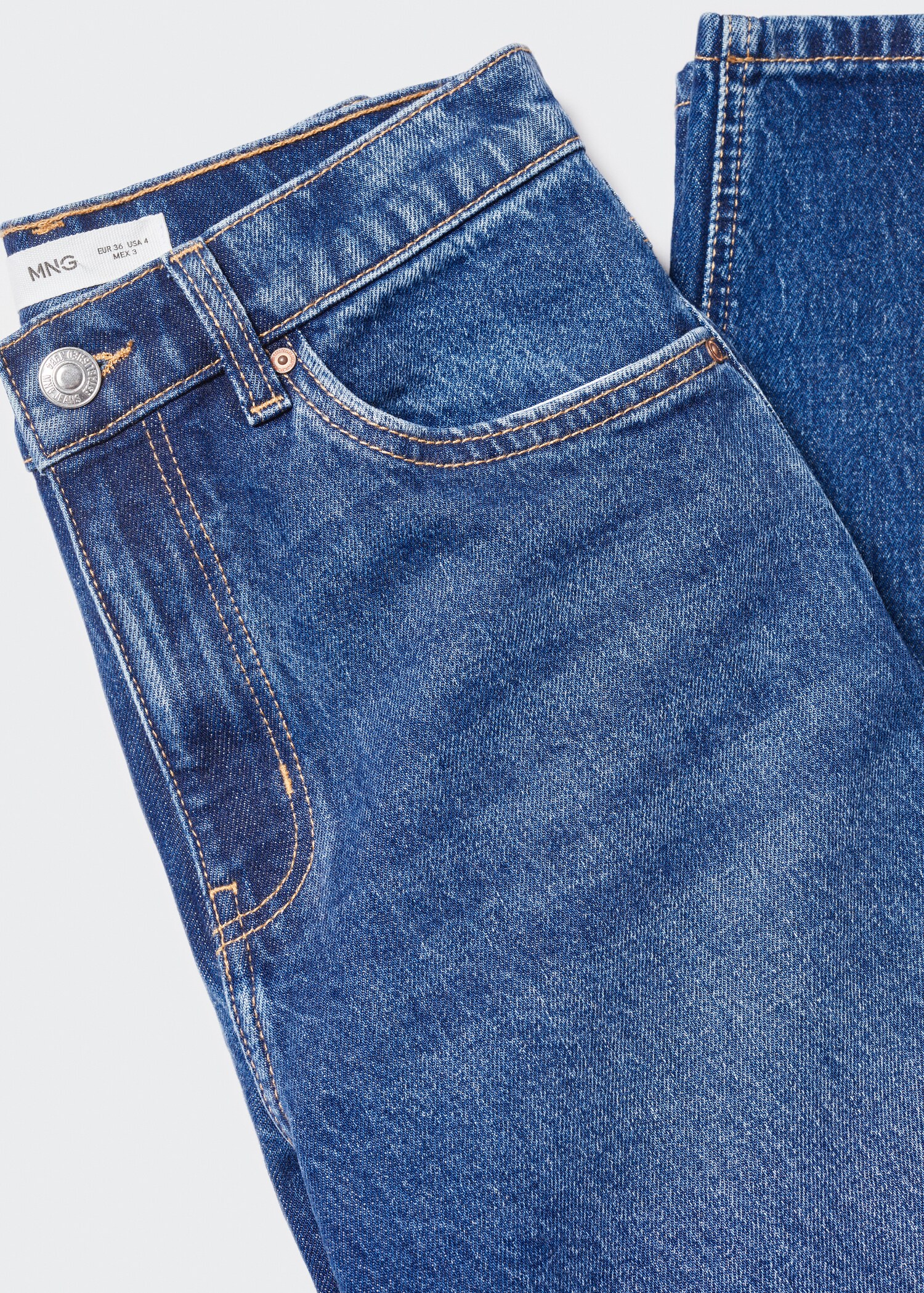Jean mom confort taille haute - Détail de l'article 8