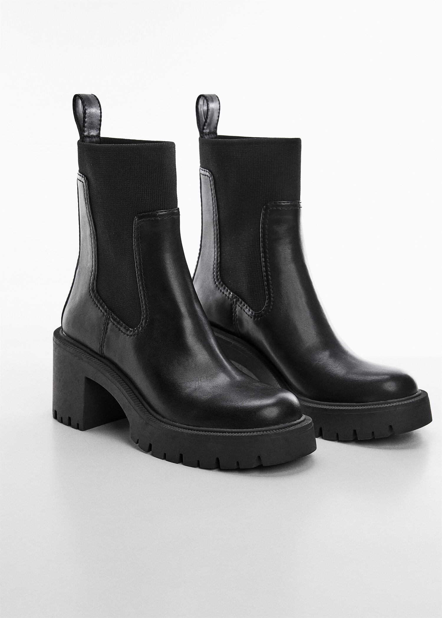 Bottines semelle track - Plan moyen