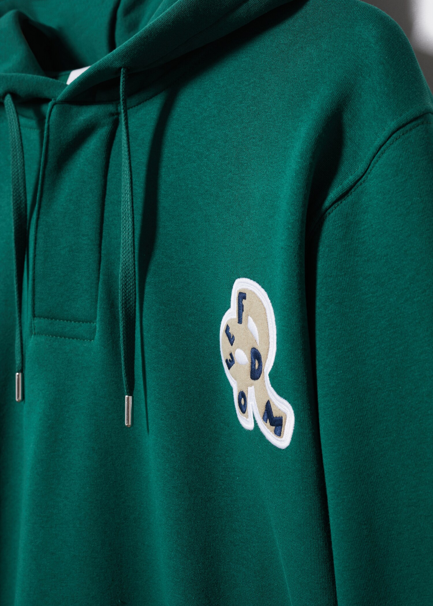 Sweatshirt de capuz com bordado - Pormenor do artigo 8