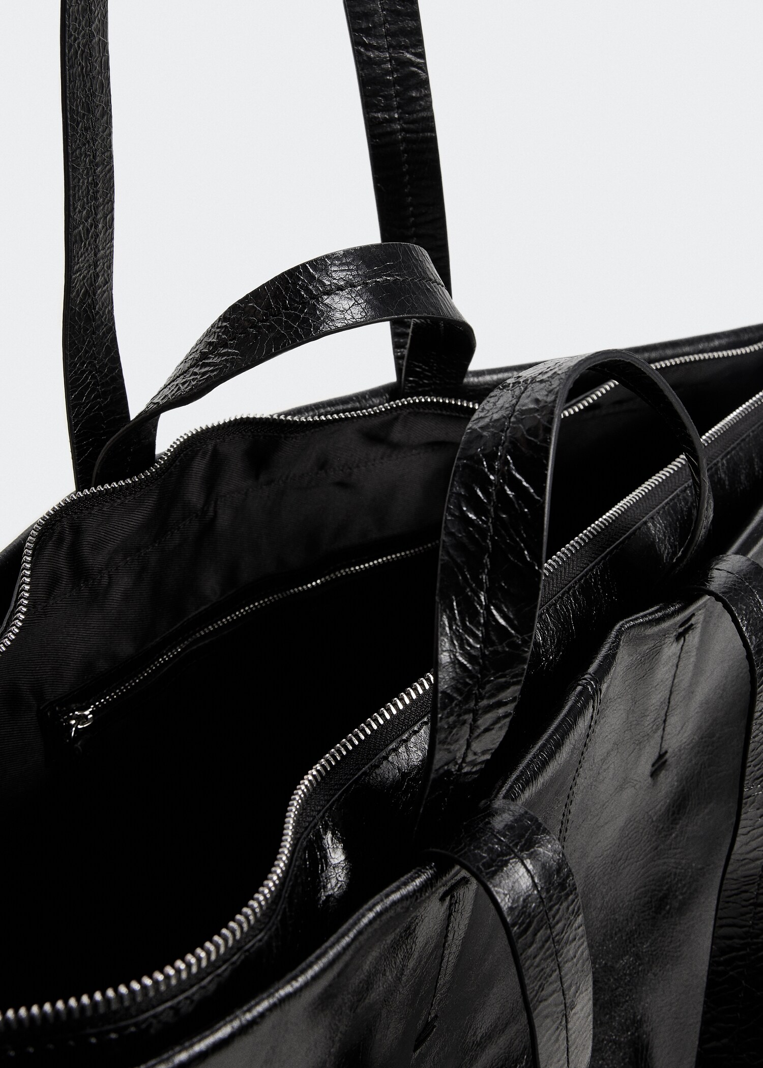 Kožna shopper torba - Detalji artikla 1
