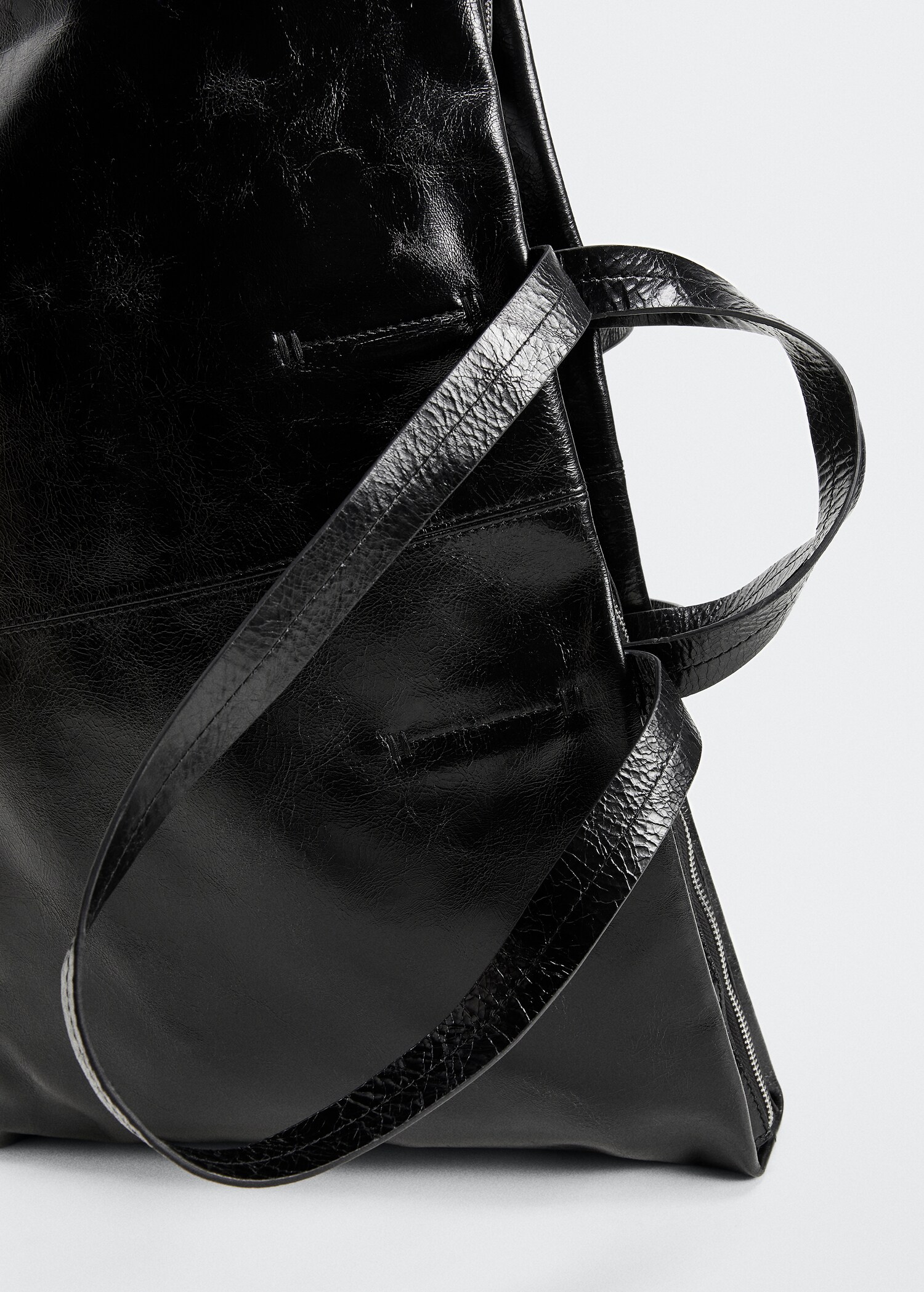 Kožna shopper torba - Detalji artikla 2