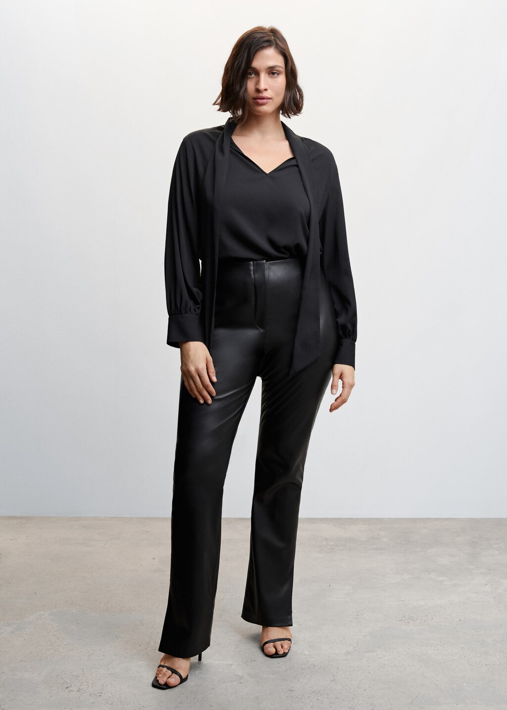 Pantalon en similicuir