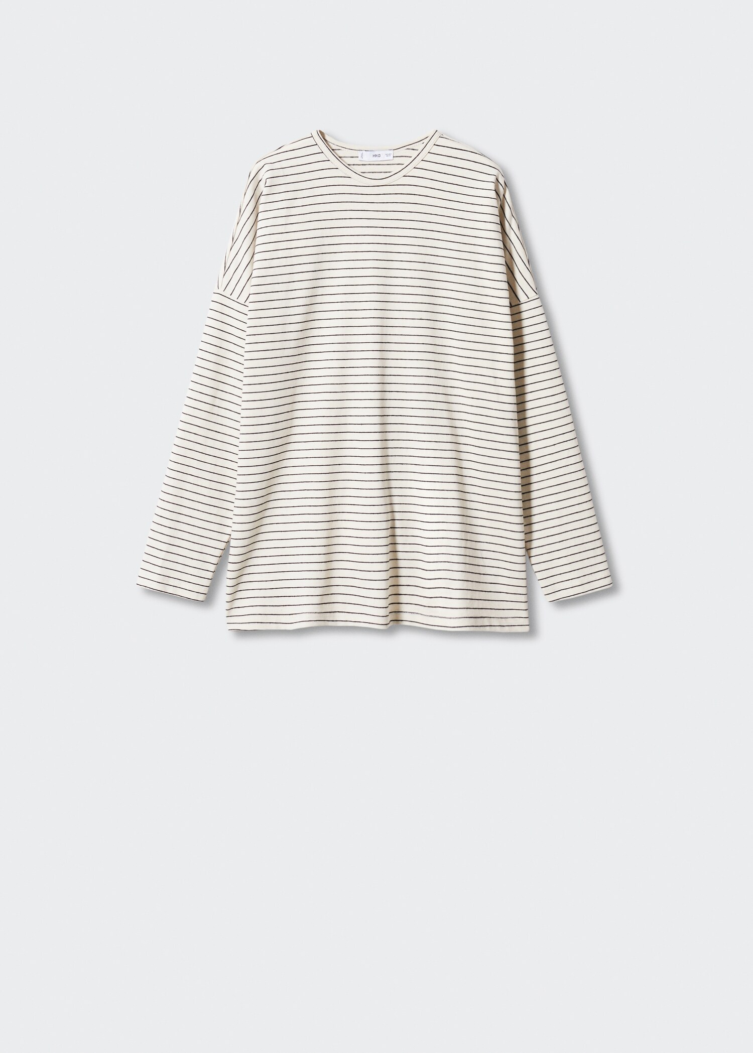 T-shirt manches longues oversize - Article sans modèle