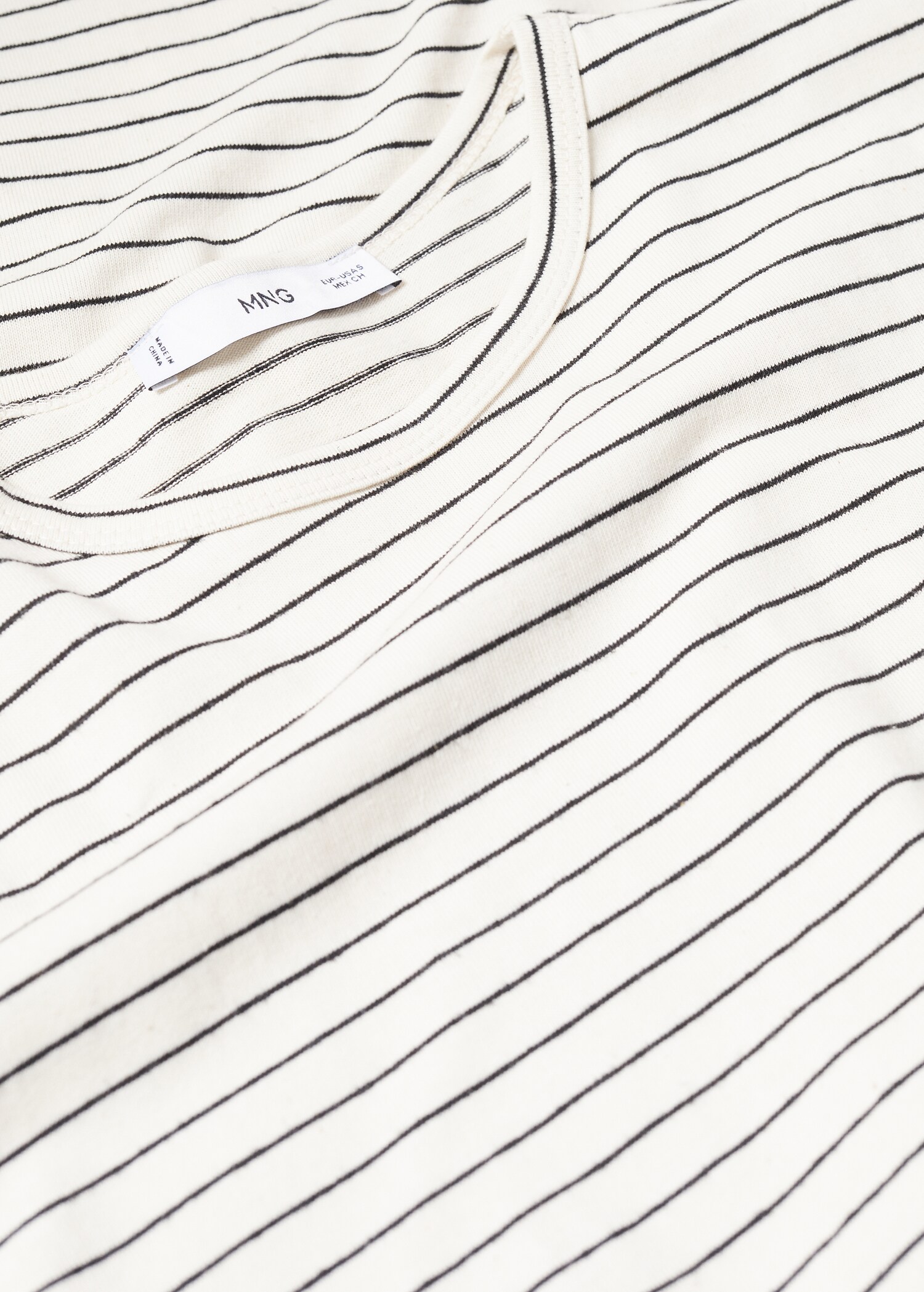 T-shirt manches longues oversize - Détail de l'article 8