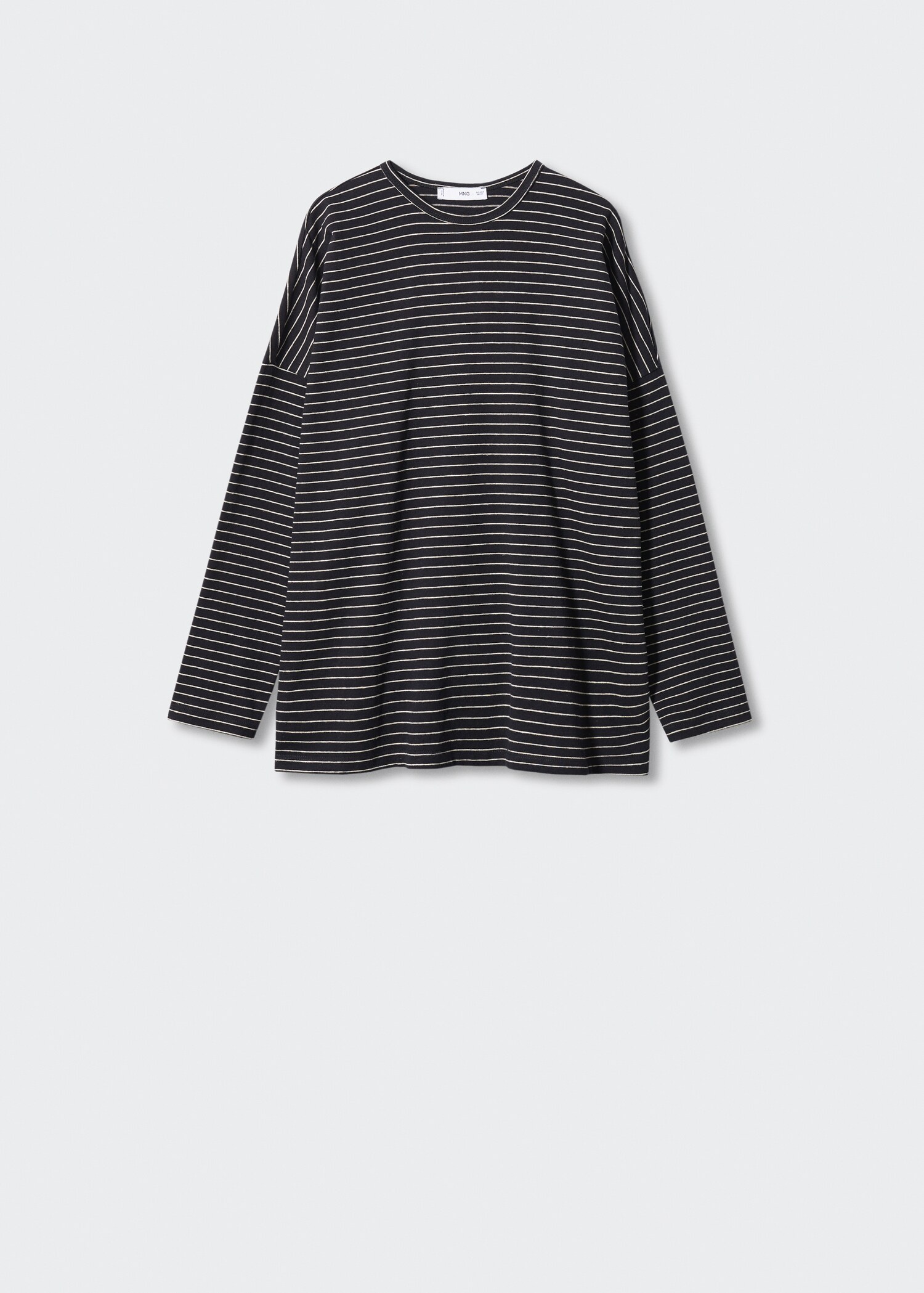 T-shirt manches longues oversize - Article sans modèle