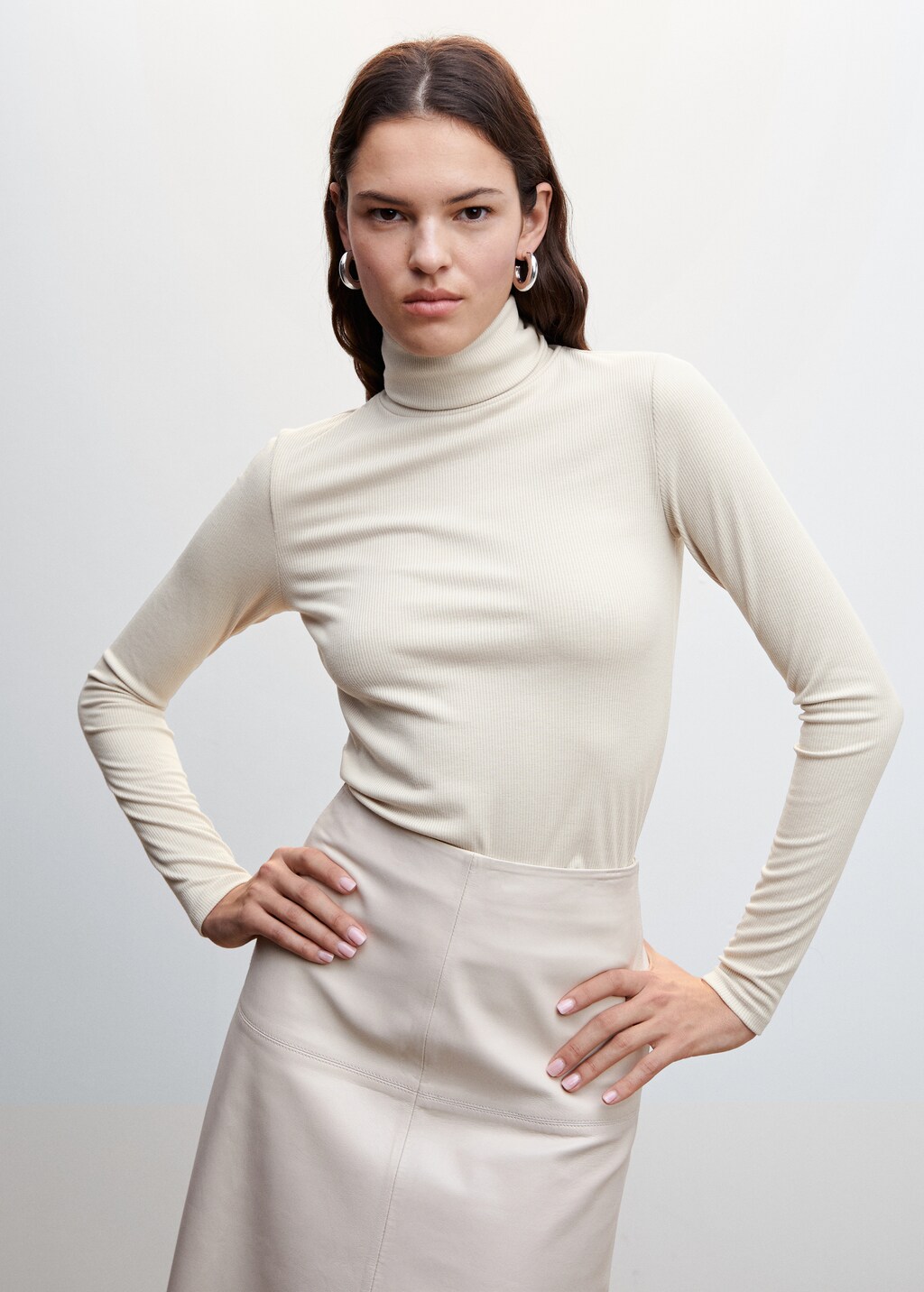 Camiseta canale cuello alto