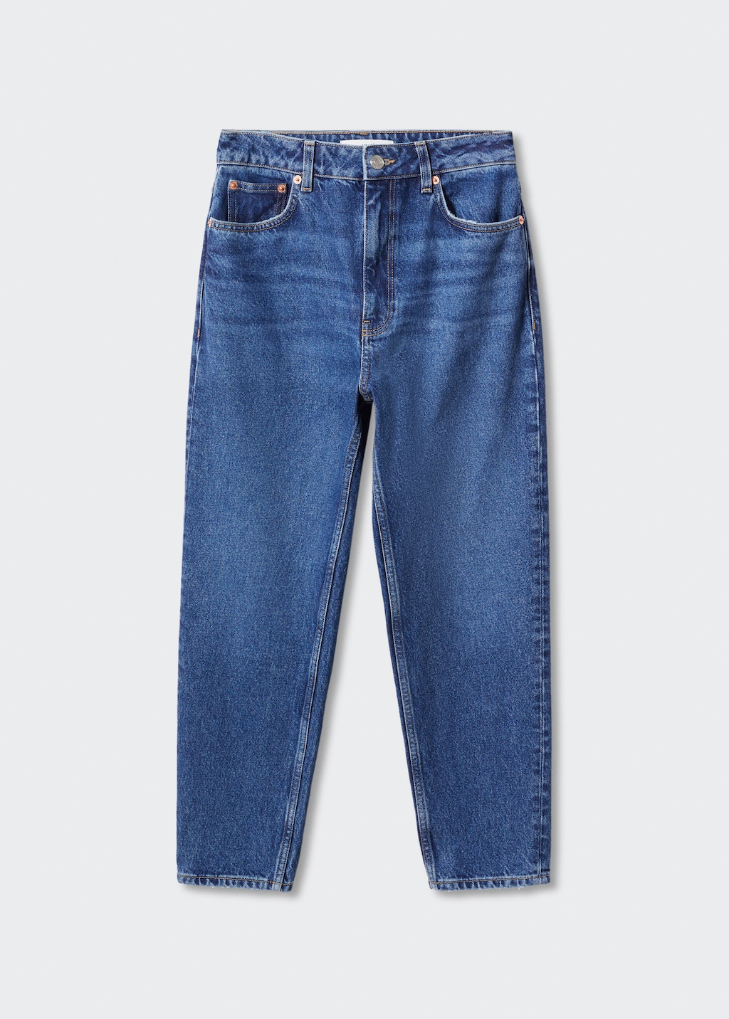 Jean mom taille haute Femme MANGO France La Reunion