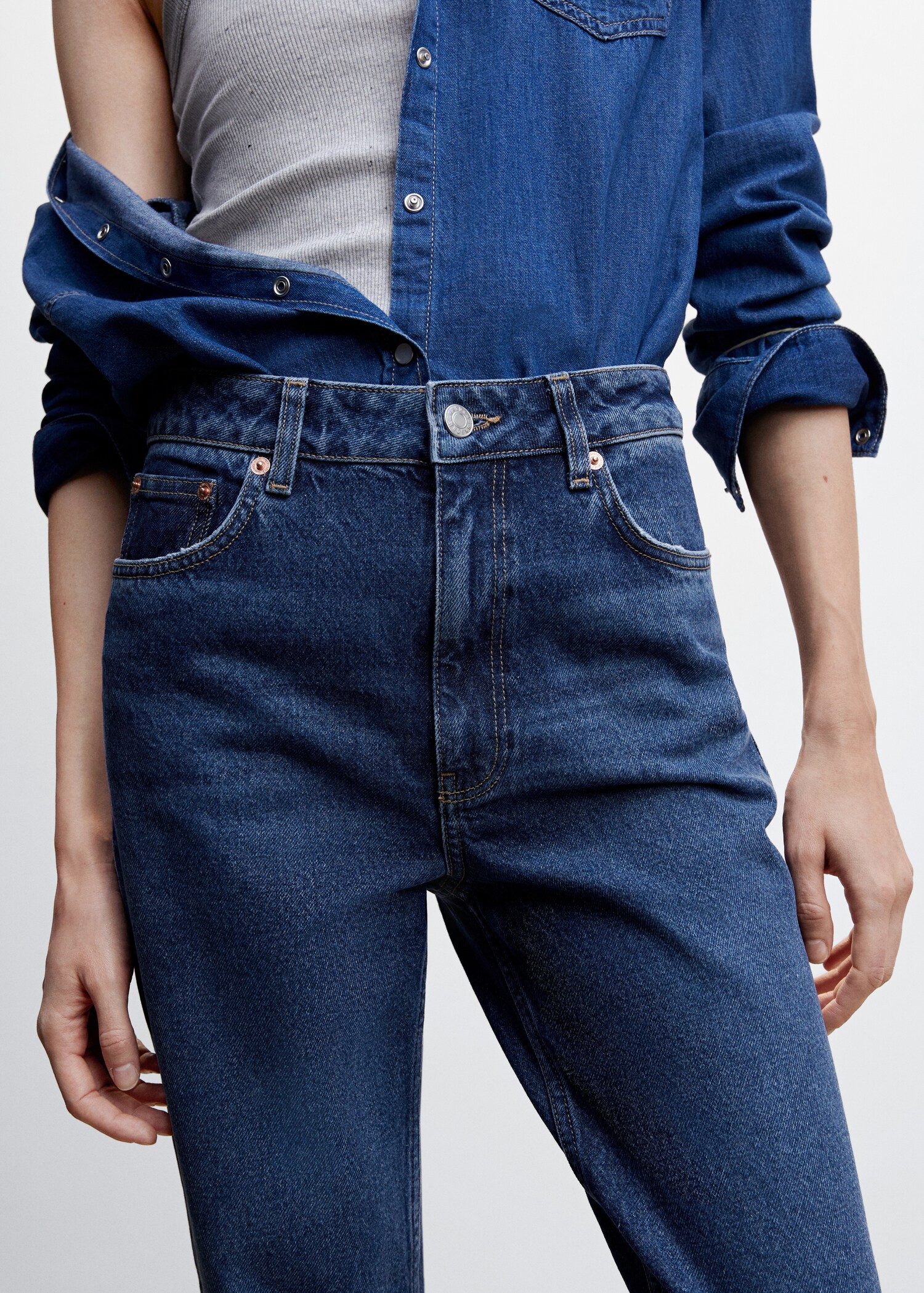 Jeans mom tiro alto - Detalle del artículo 6