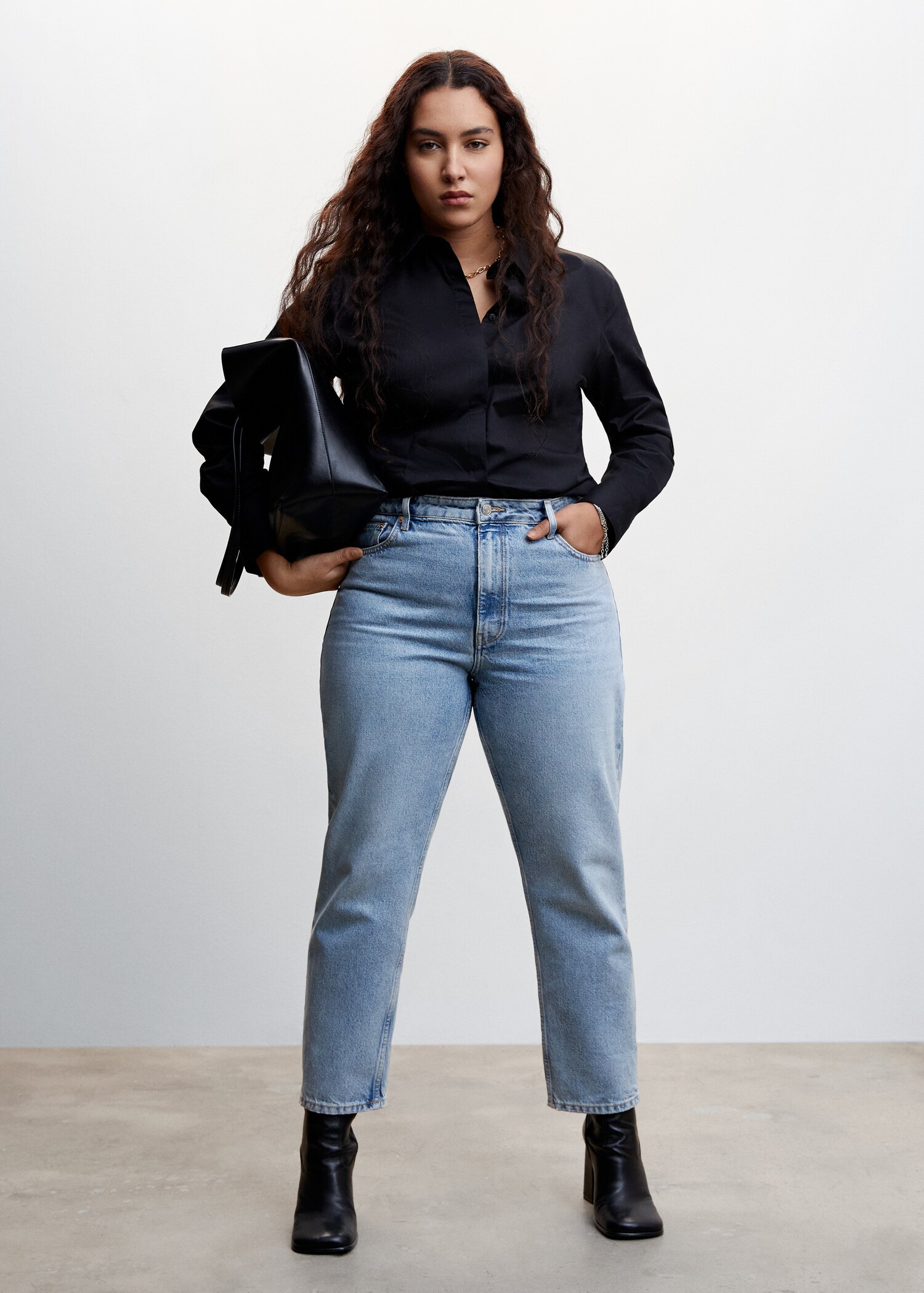 Jean mom taille haute - Détail de l'article 3