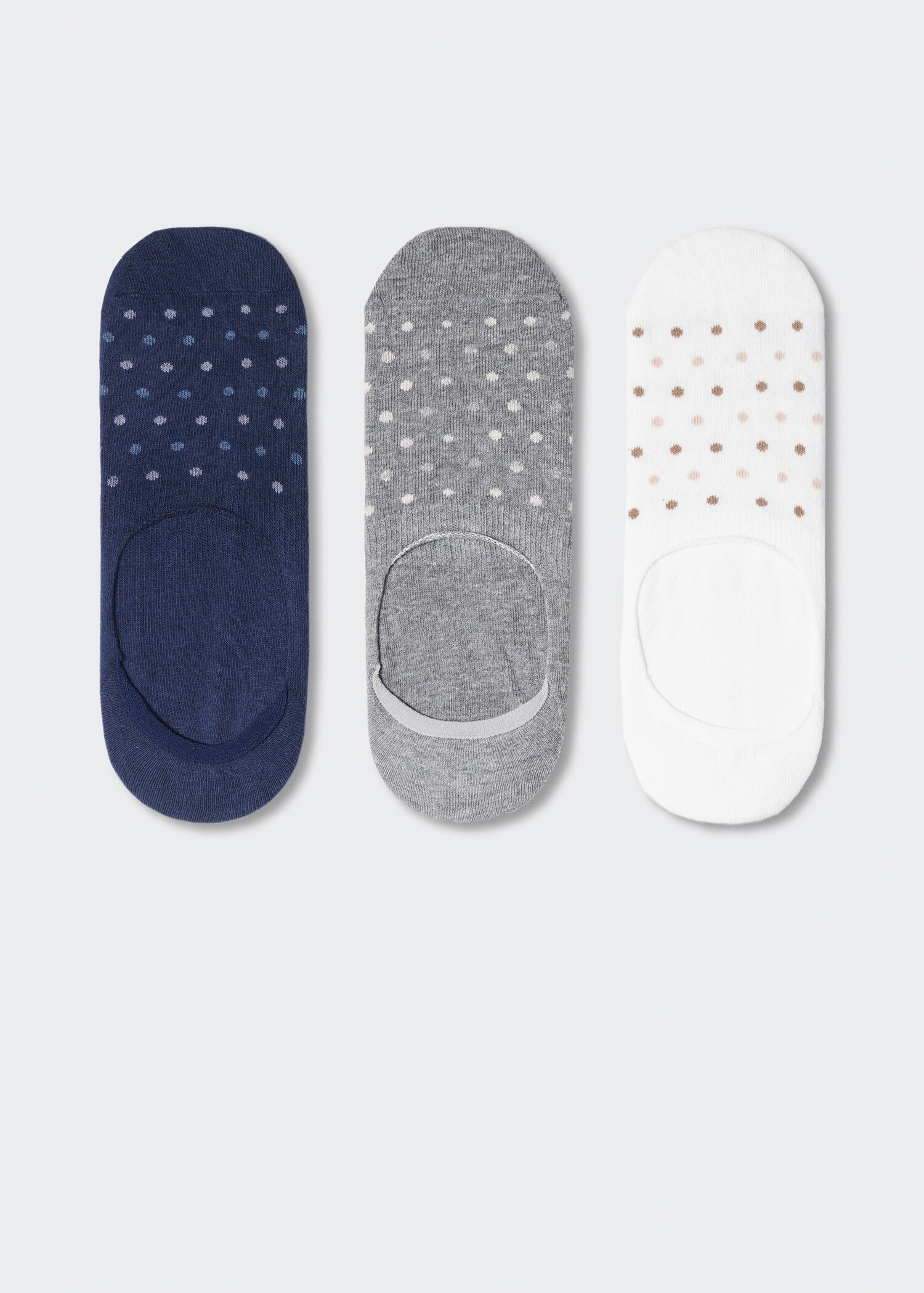 Pack mit 3 Paar No-Show-Socken - Artikel ohne Model