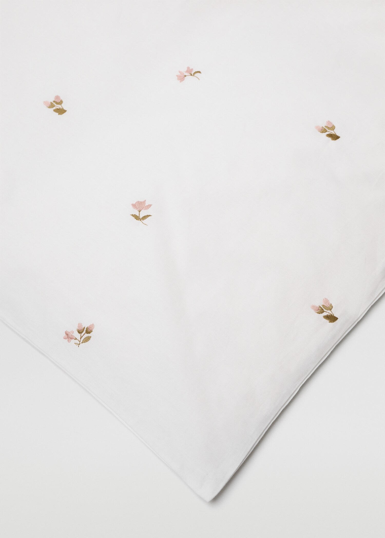 Funda nórdica bordado flores cama 135cm - Detalle del artículo 4