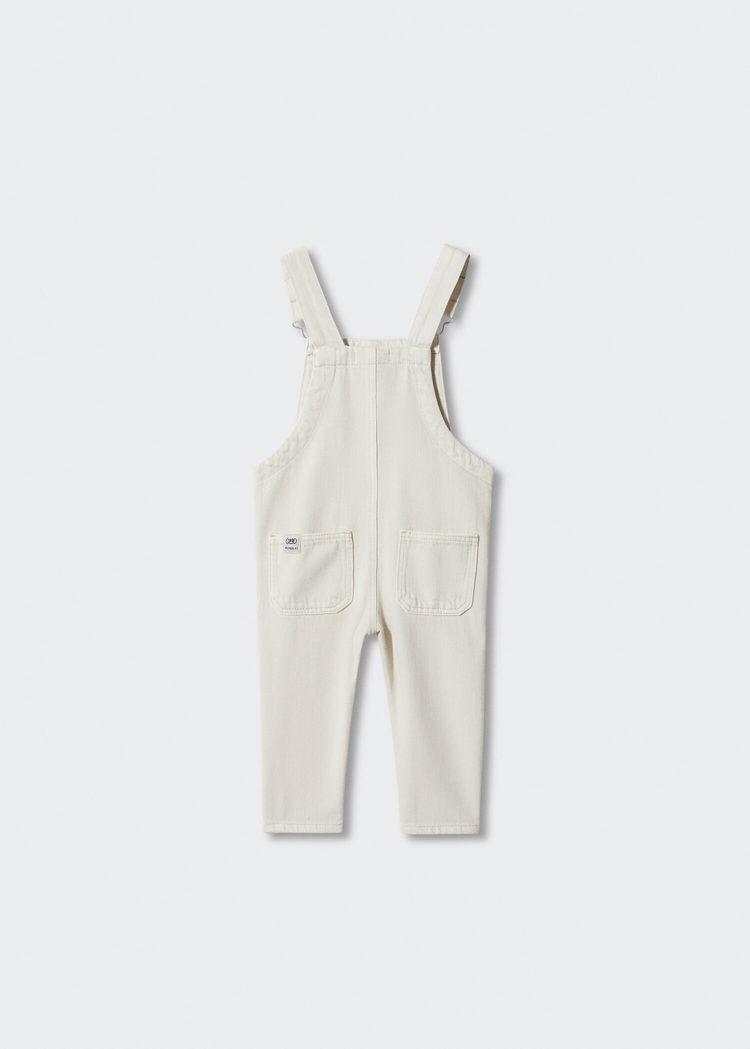 Peto denim botones - Reverso del artículo